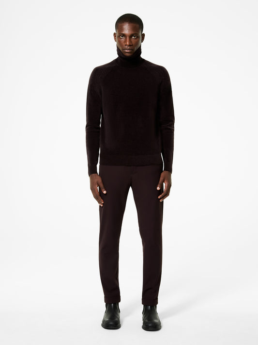 Velvet Turtleneck Knit