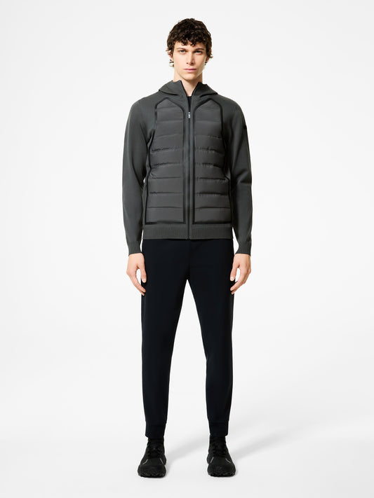 Bacon Duck Hood Zip Soft Knit