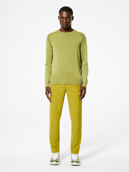 Cotton Techno Wash Round Knit