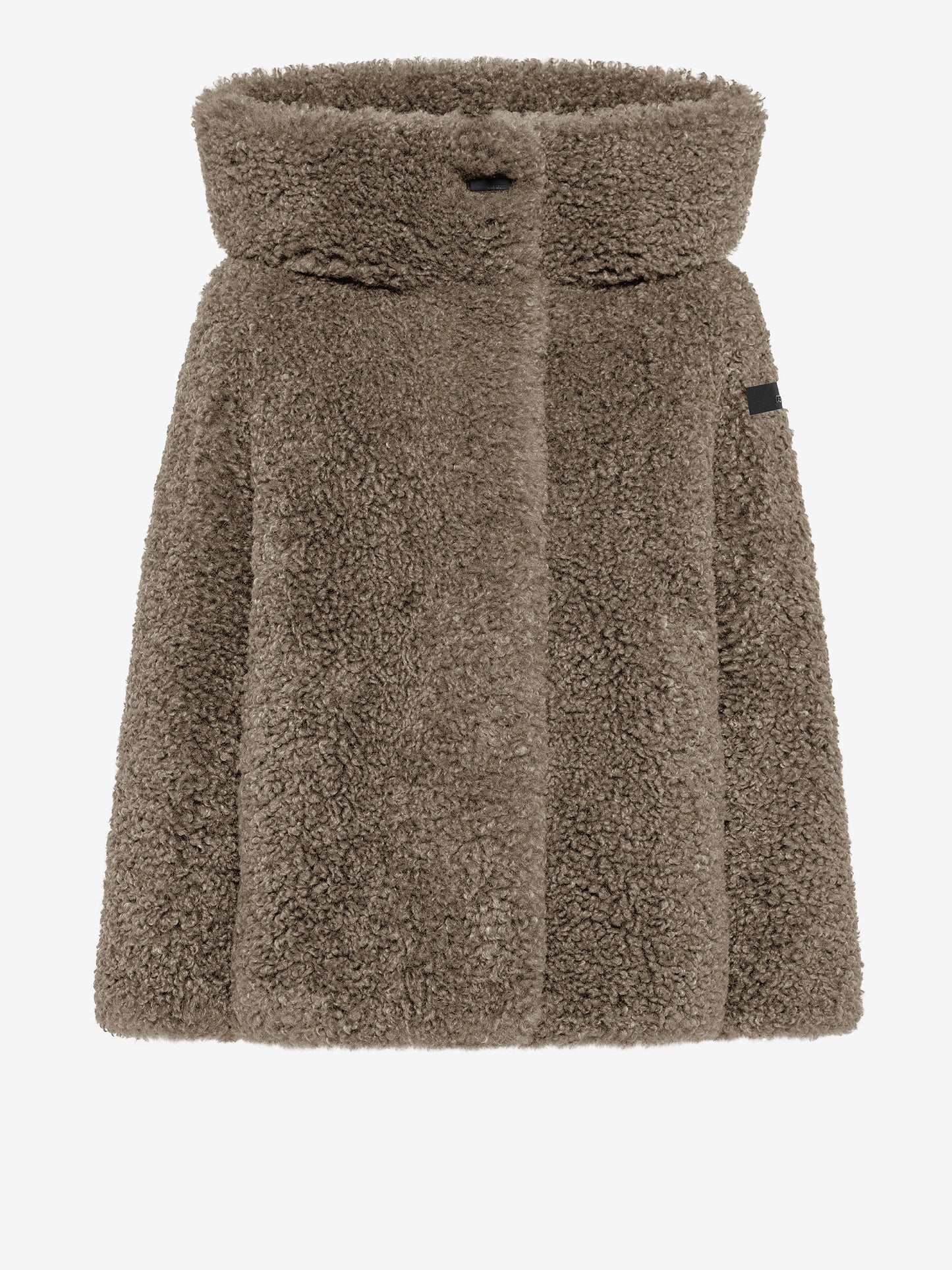 Lamb Hybrid Hood Wom Jkt