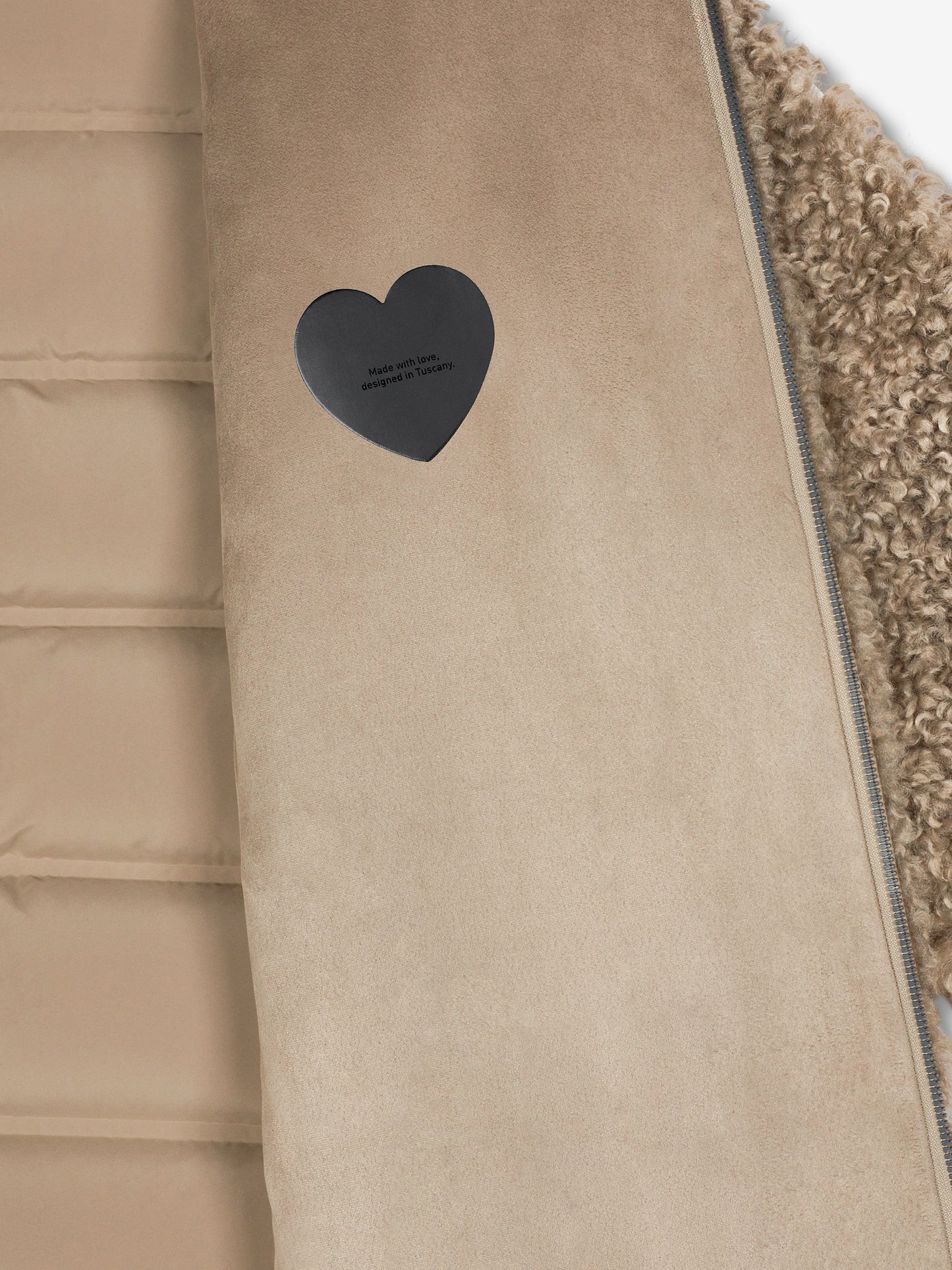 Lamb Hybrid Coat Wom Jkt