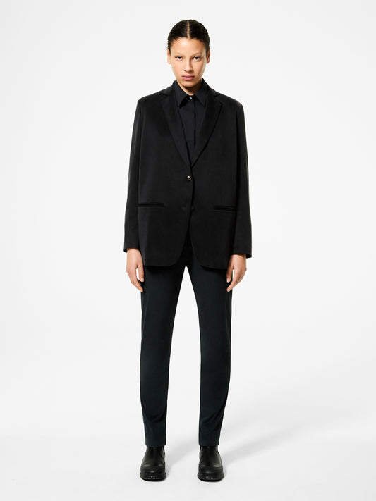 Cupro Boyfriend Wom Blazer