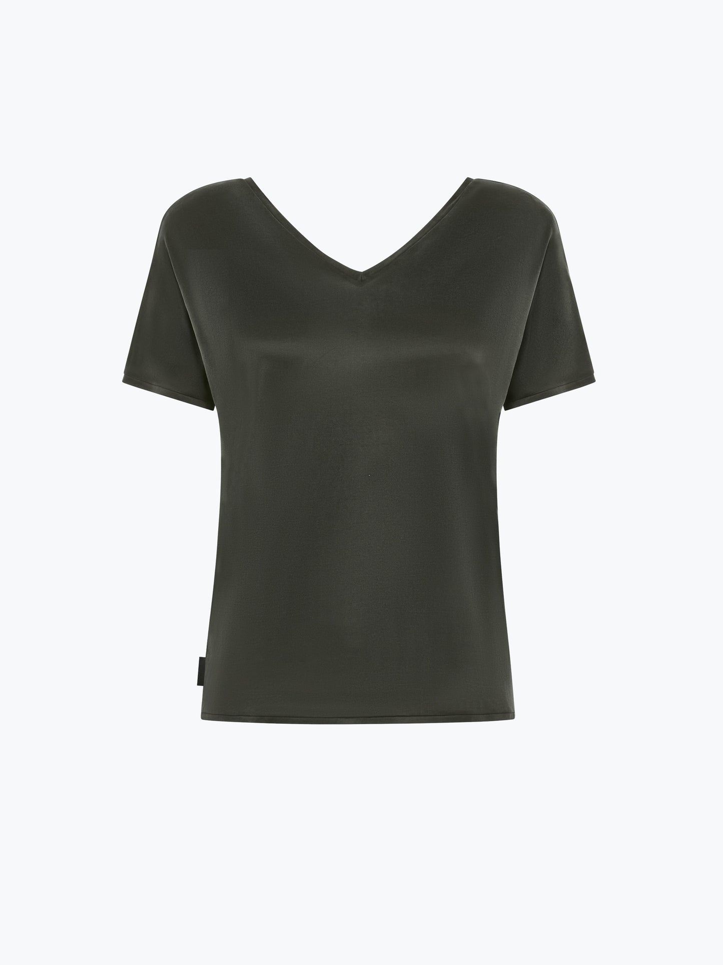 Cupro V Neck Wom Shirty