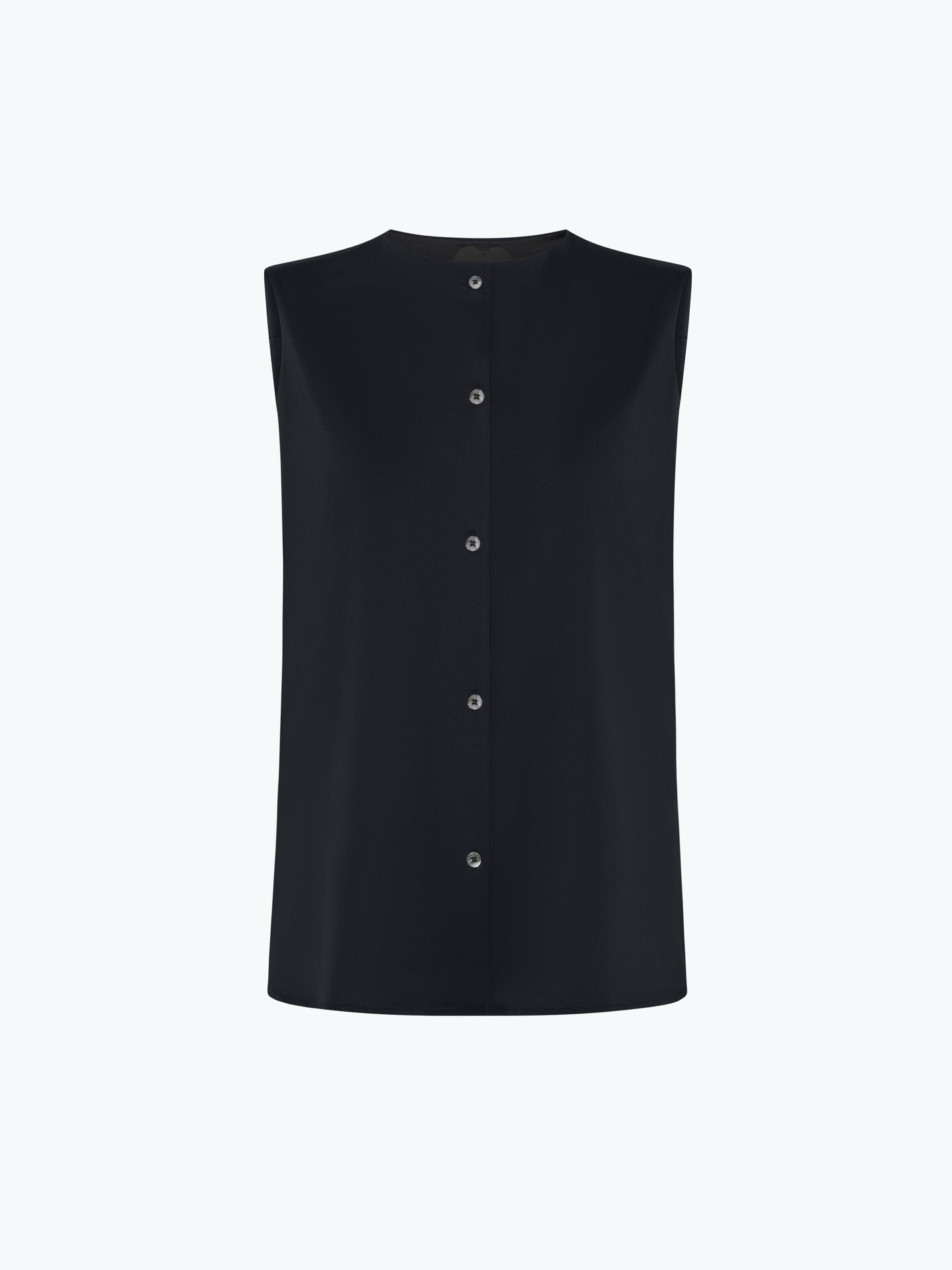 Oxford Sleeveless Wom Shirt