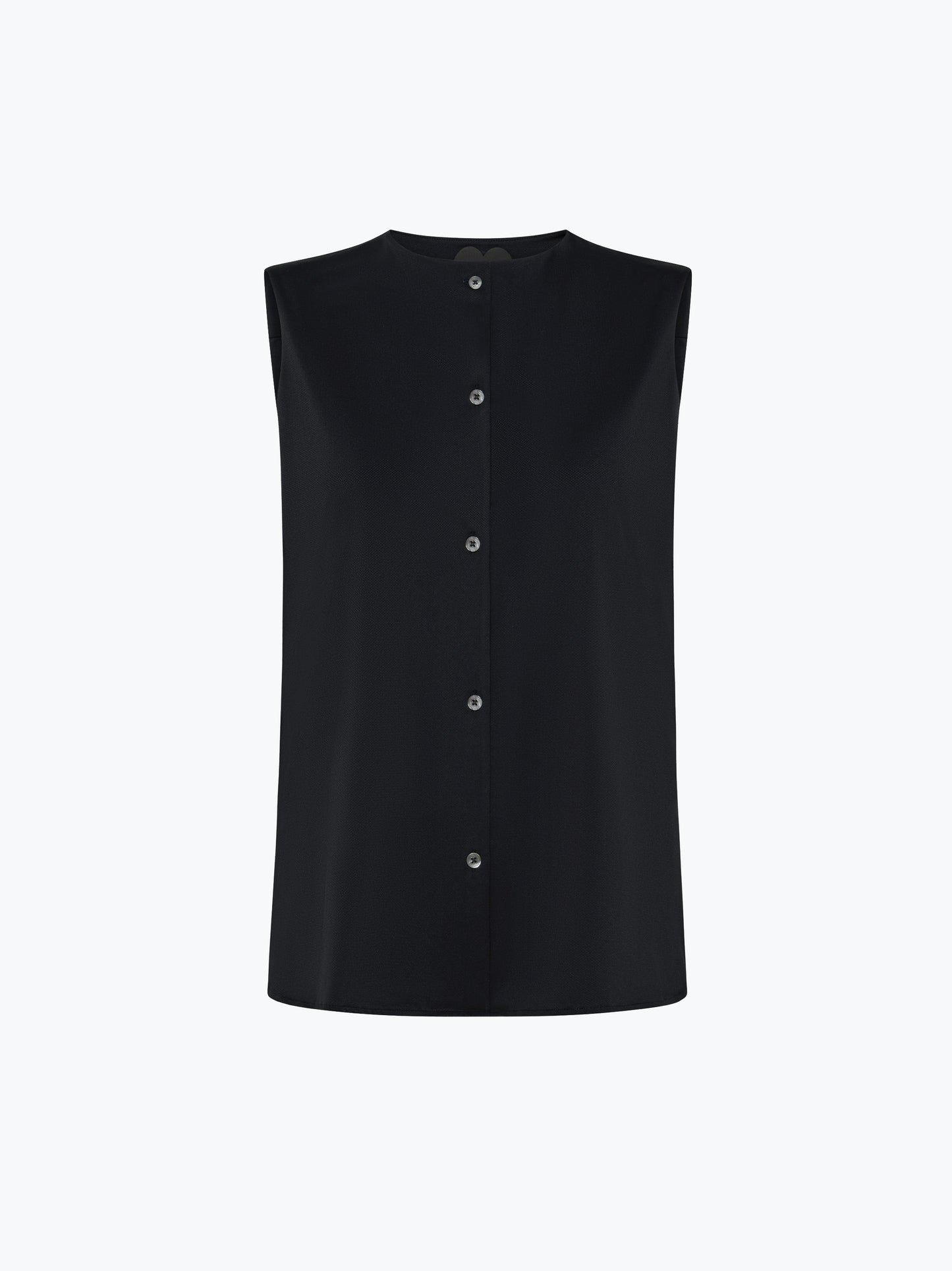 Oxford Sleeveless Wom Shirt