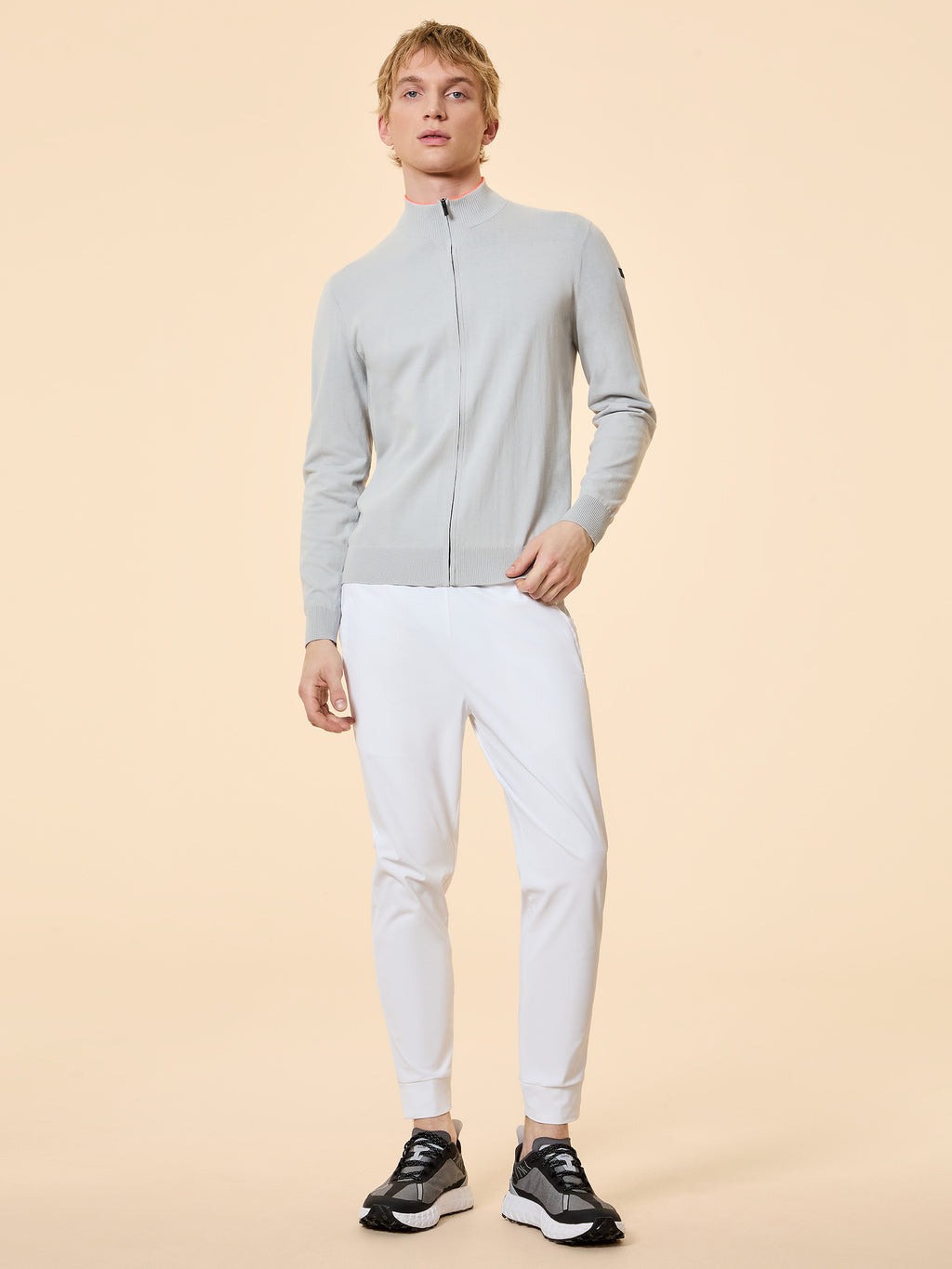 Shirty Macro Full Zip Knit - RRD Roberto Ricci Designs - Official Online Store