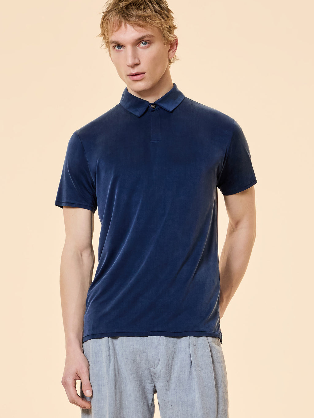 Cupro Polo - RRD Roberto Ricci Designs - Official Online Store