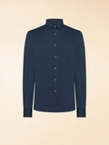 Oxford Jacquard Open  Shirt