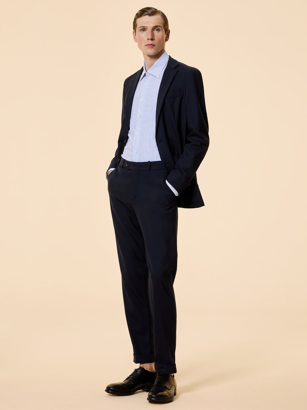 Oxford Jacquard Stripe  Shirt