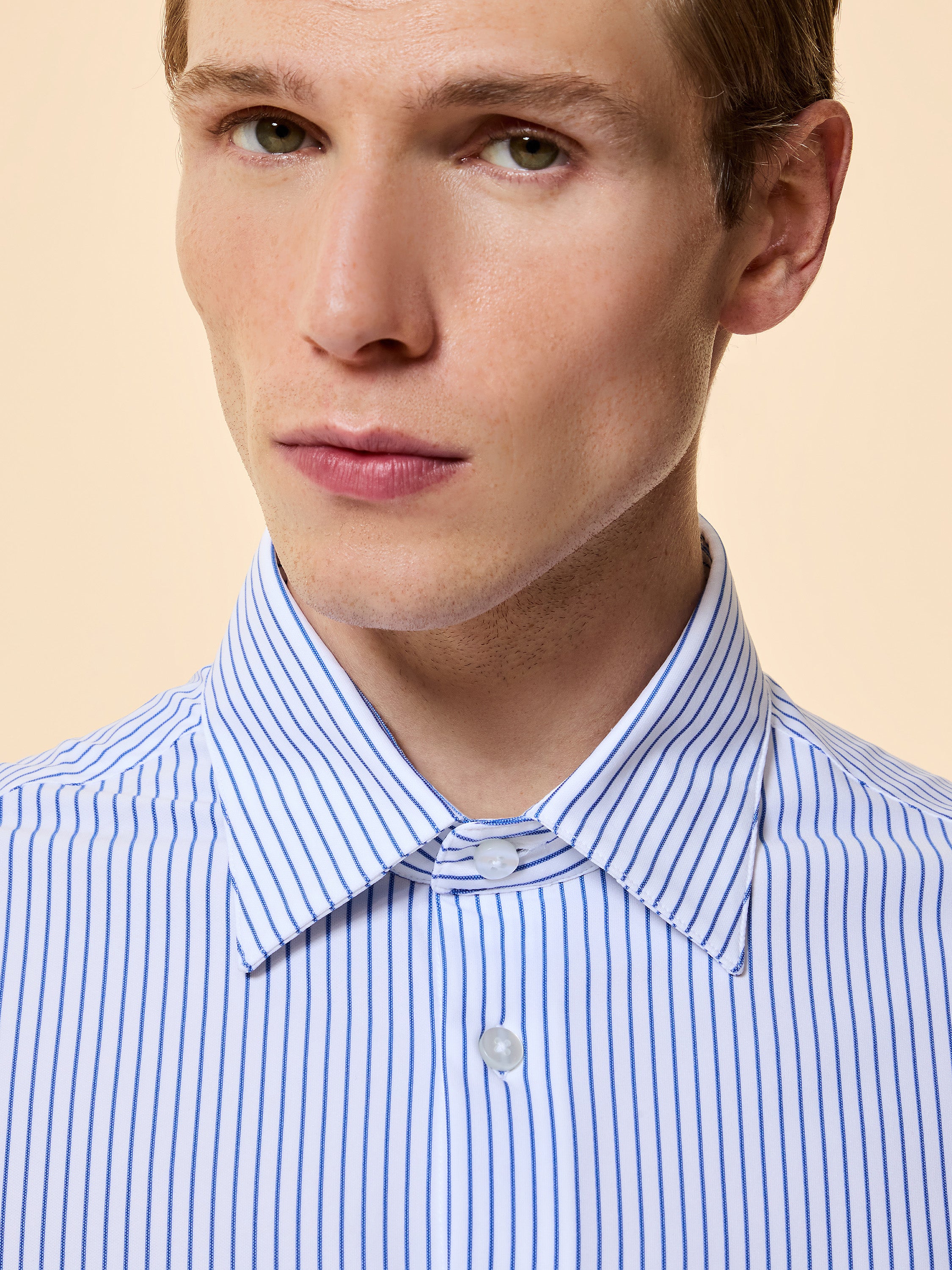 Oxford Jacquard Stripe  Shirt