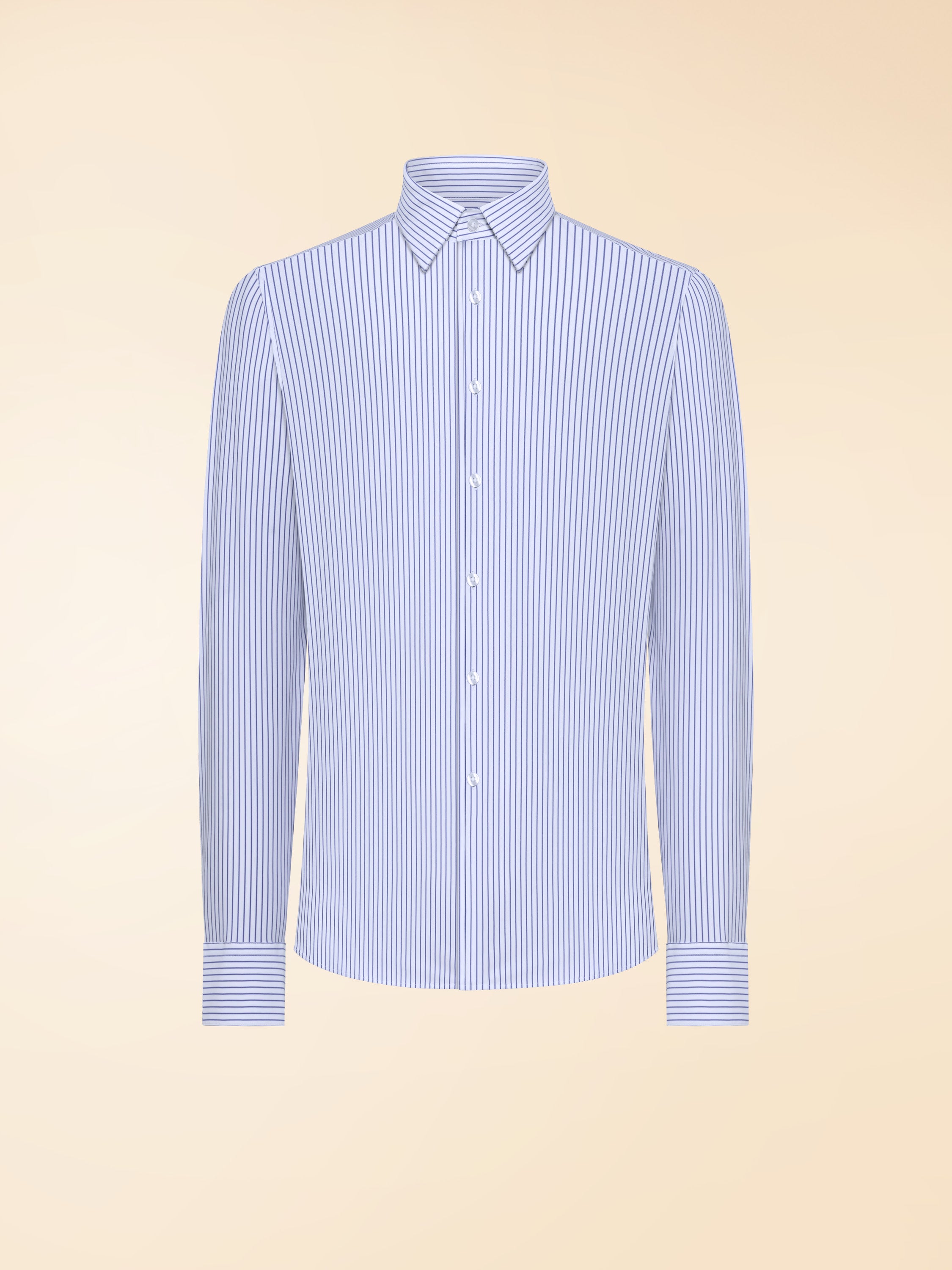 Oxford Jacquard Stripe  Shirt