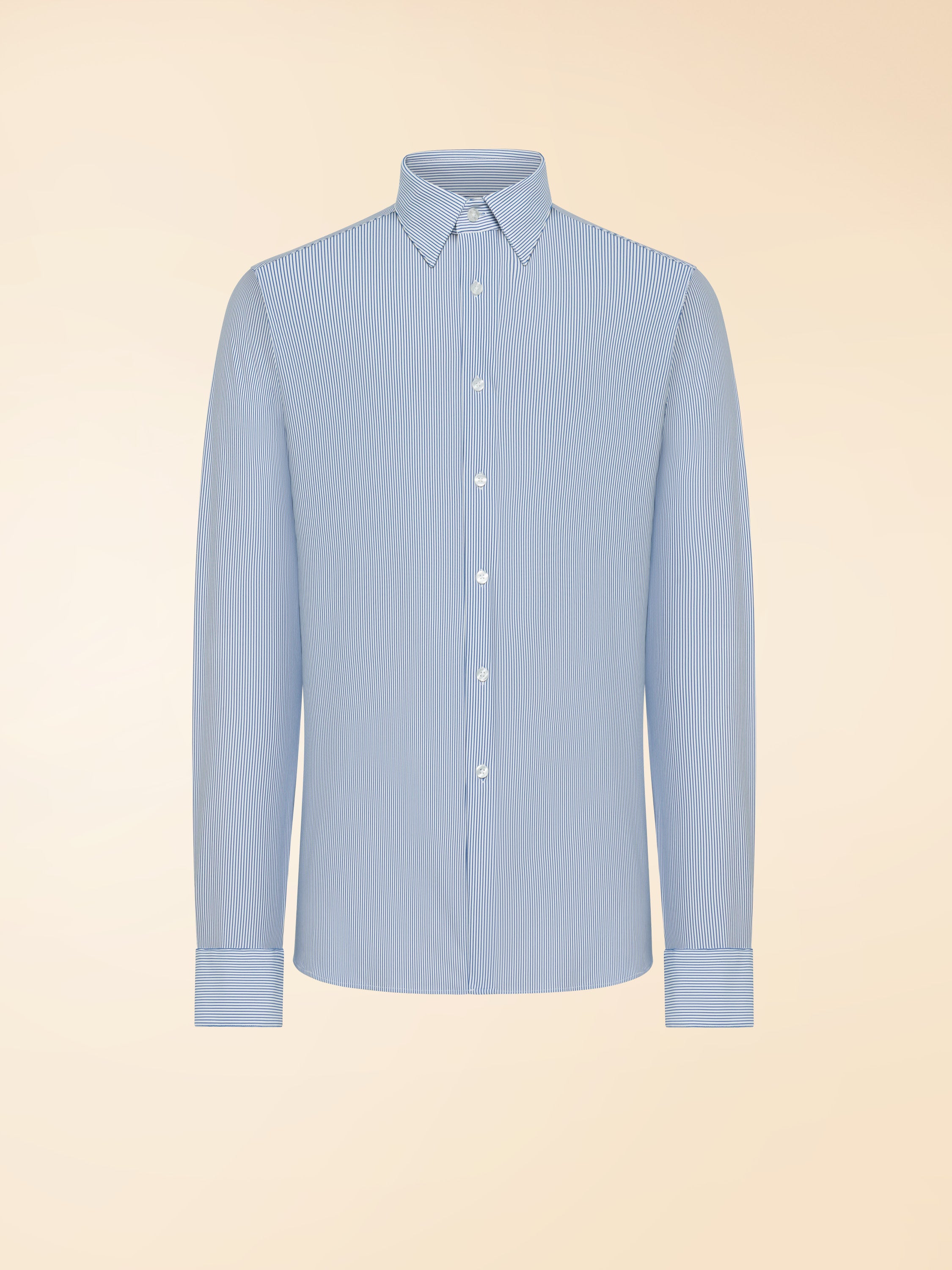 Oxford Jacquard Stripe  Shirt