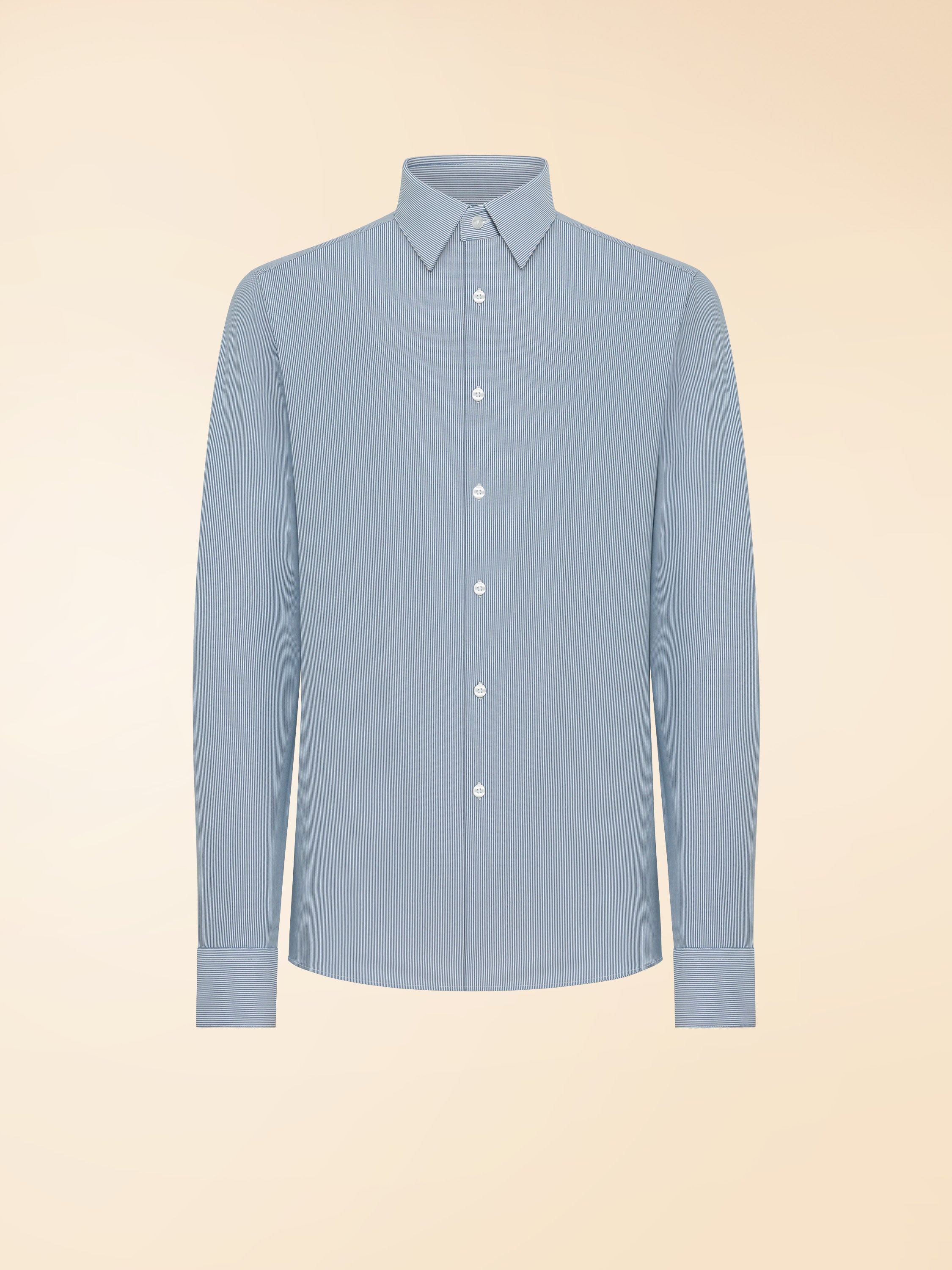 Oxford Jacquard Stripe  Shirt