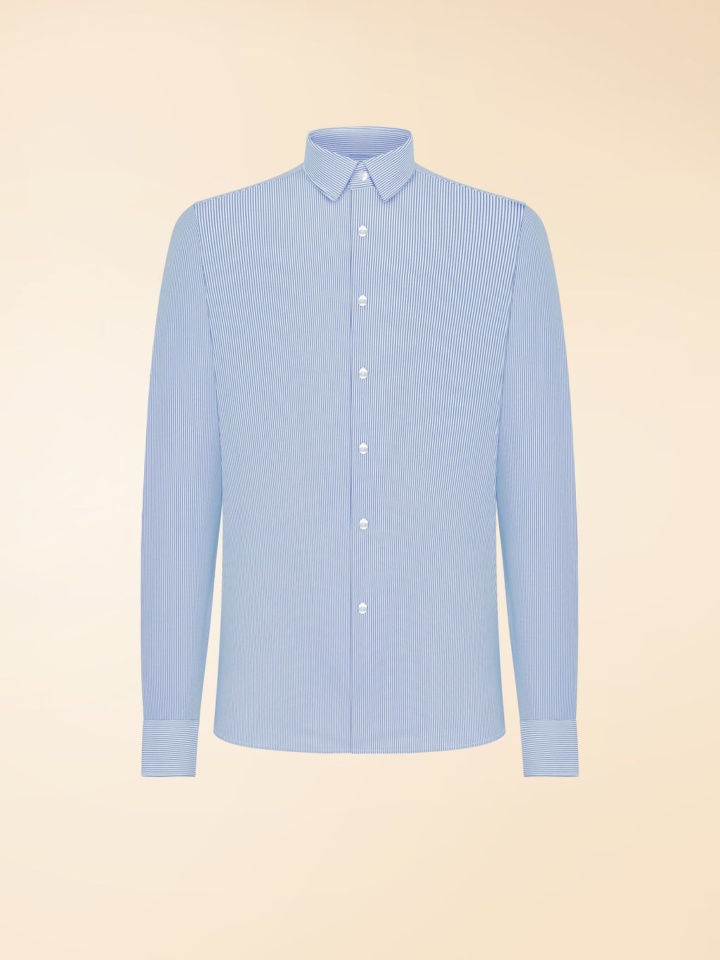 Oxford Jacquard Stripe Open Shirt - RRD Roberto Ricci Designs - Official Online Store