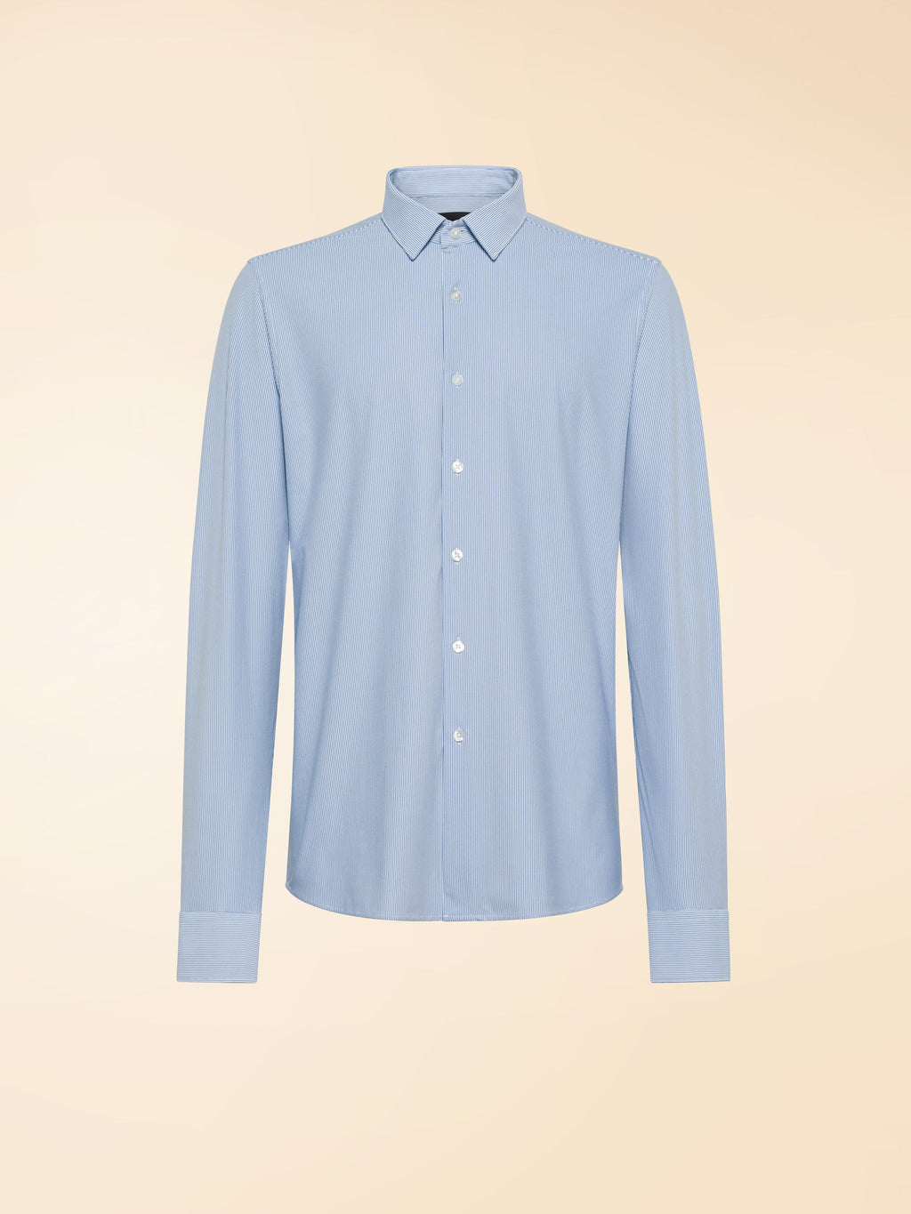 Oxford Jacquard Stripe Open Shirt - RRD Roberto Ricci Designs - Official Online Store
