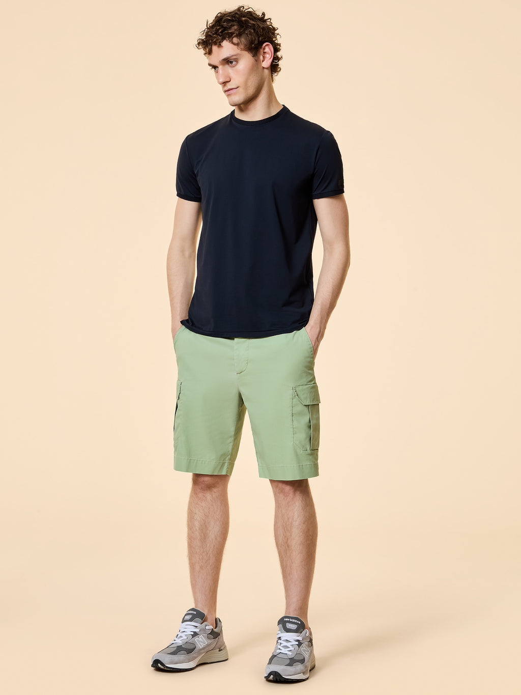 Marina Chalk Cargo Short Pant - RRD Roberto Ricci Designs - Official Online Store