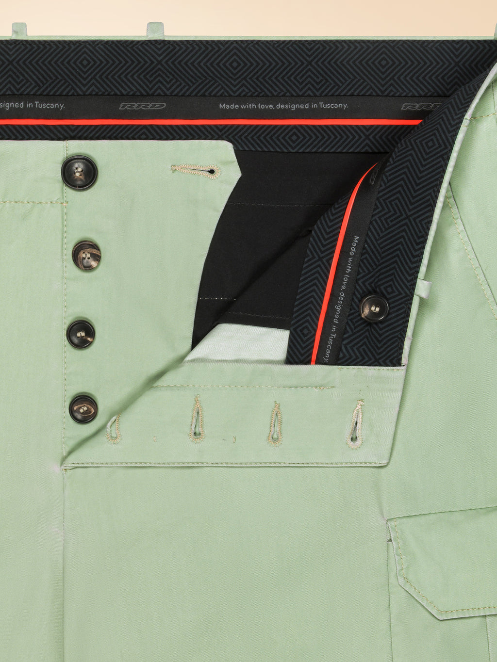 Marina Chalk Cargo Short Pant - RRD Roberto Ricci Designs - Official Online Store