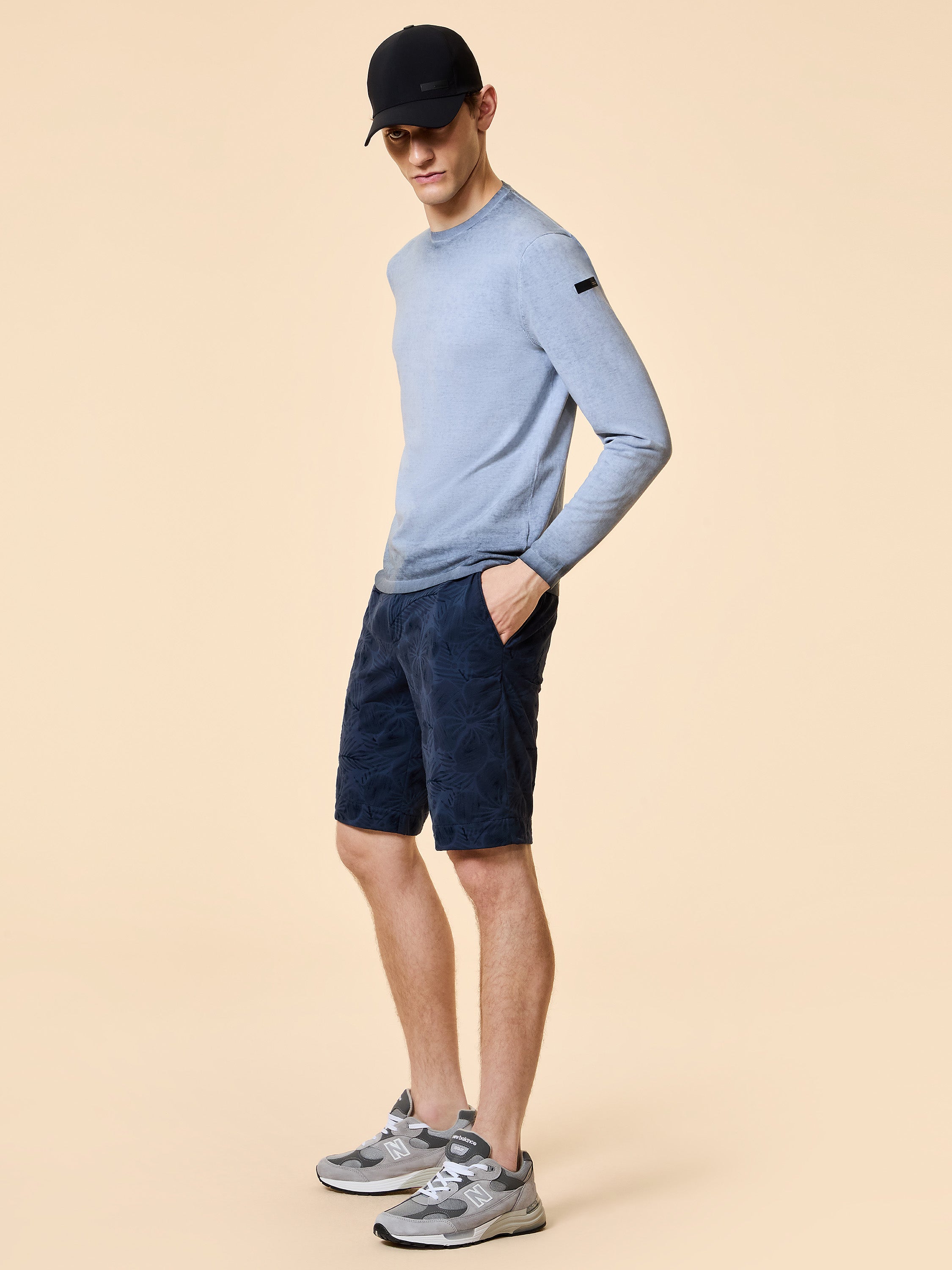 Velvetflex Light Hibiscus Chino Jo Short Pant - RRD Roberto Ricci Designs - Official Online Store