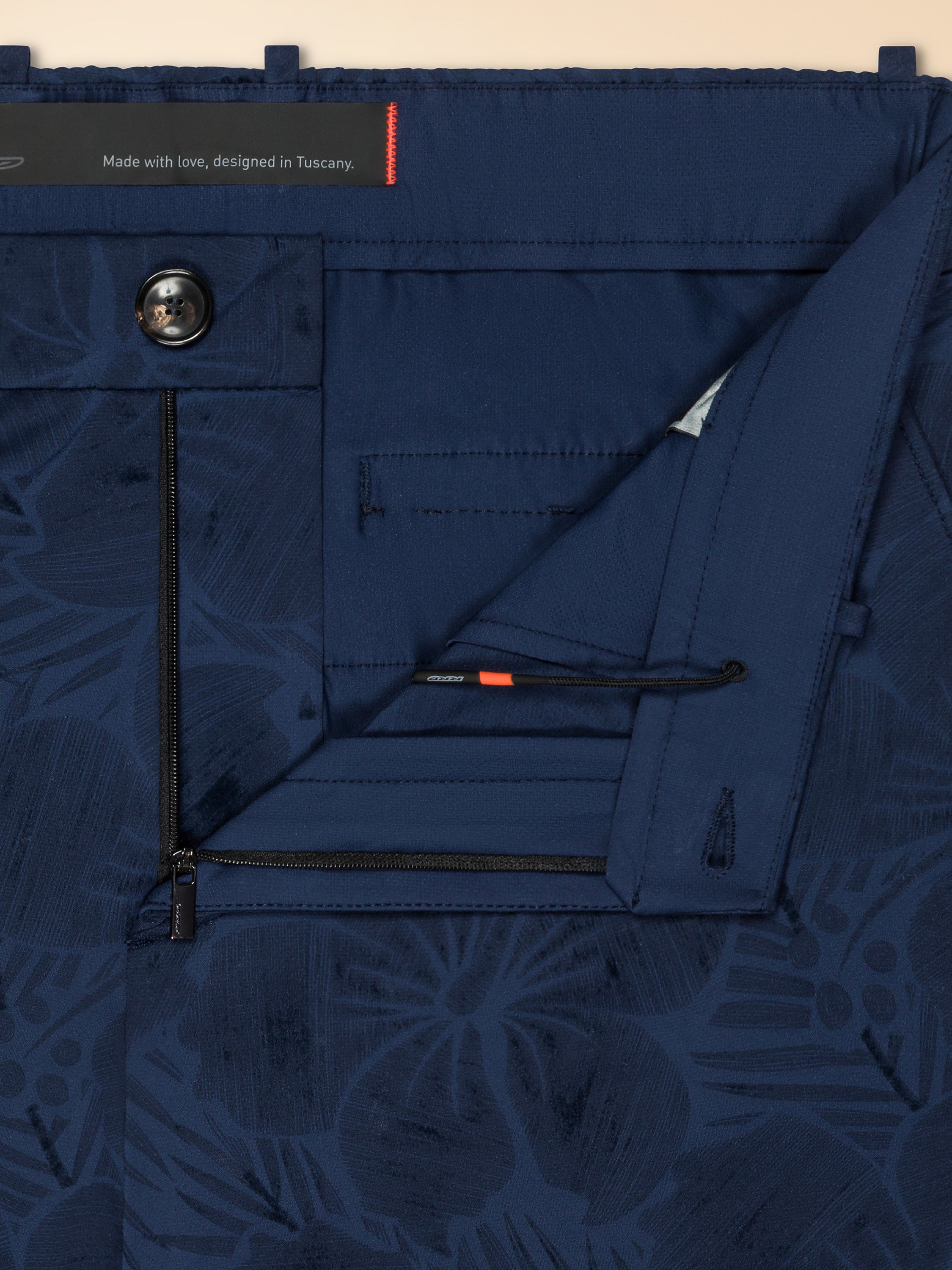 Velvetflex Light Hibiscus Chino Jo Short Pant - RRD Roberto Ricci Designs - Official Online Store