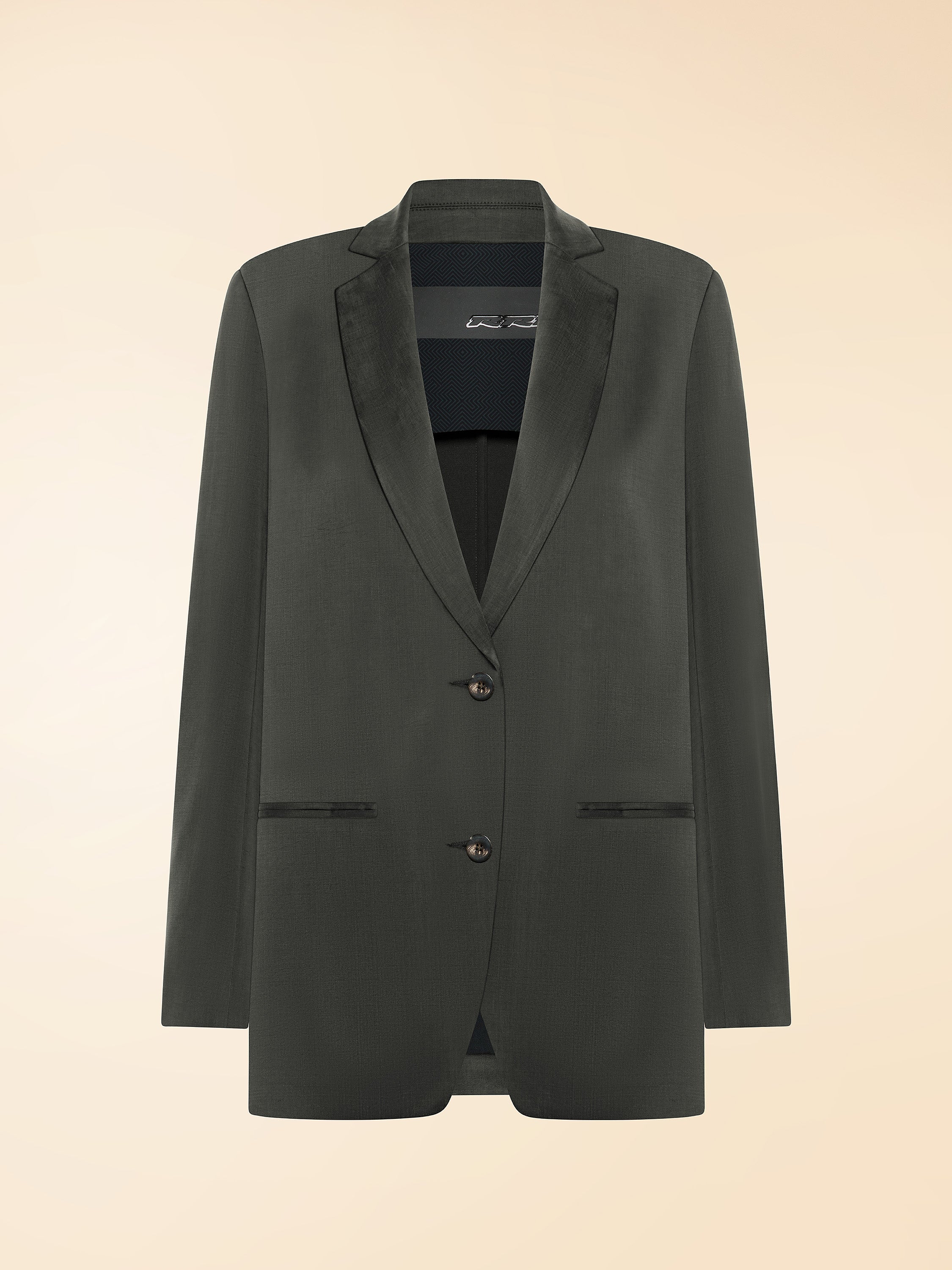 Cupro Boyfriend Wom Blazer - RRD Roberto Ricci Designs - Official Online Store