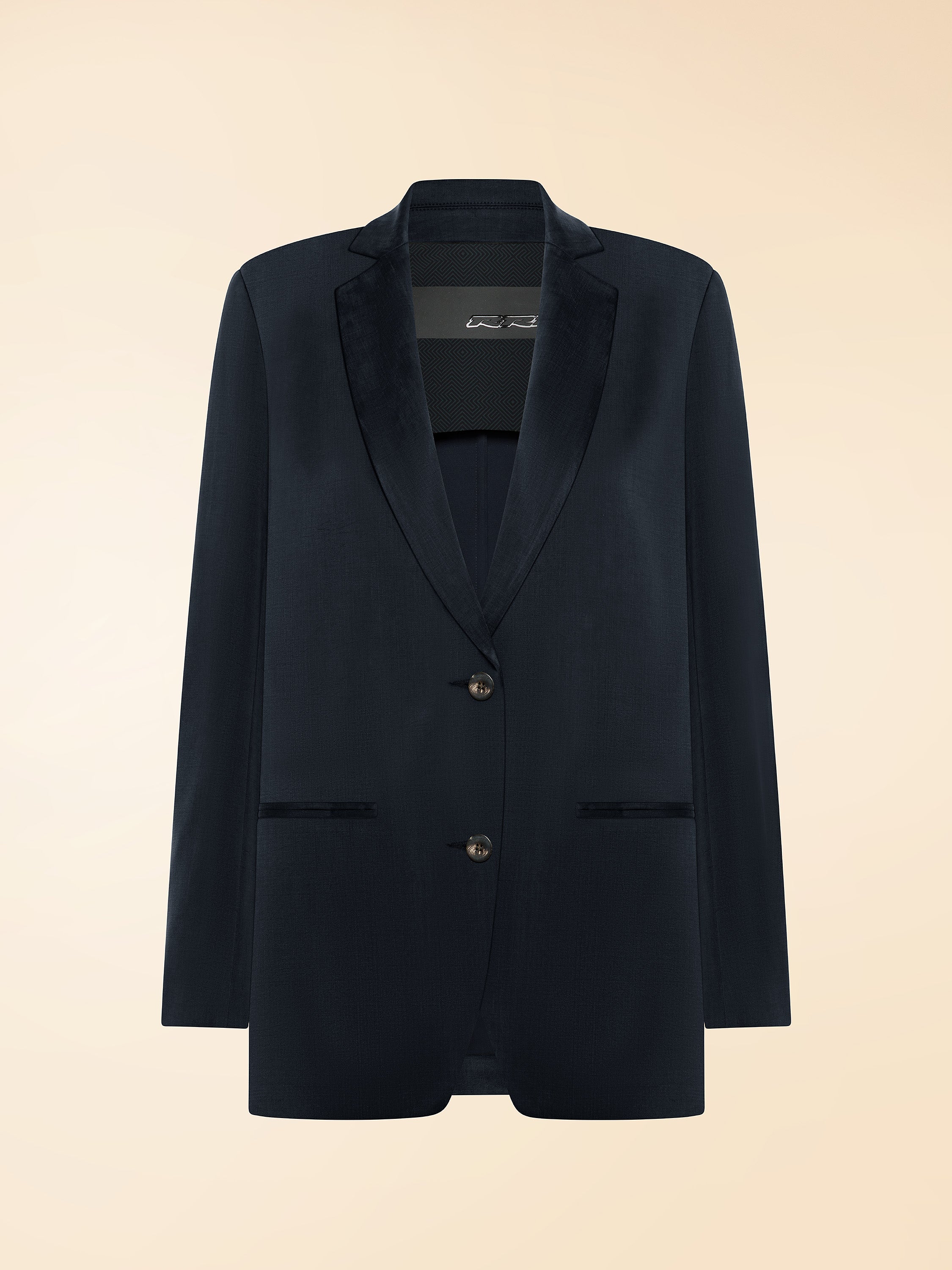 Cupro Boyfriend Wom Blazer - RRD Roberto Ricci Designs - Official Online Store