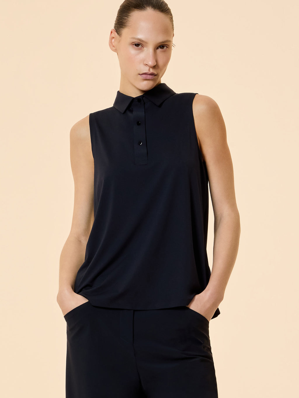 Oxford Sleeveless Wom Polo - RRD Roberto Ricci Designs - Official Online Store