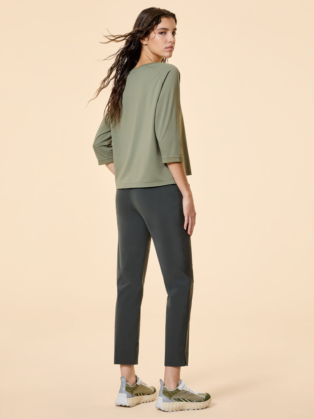 Oxford Gdy Crop 34 Wom Shirty - RRD Roberto Ricci Designs - Official Online Store