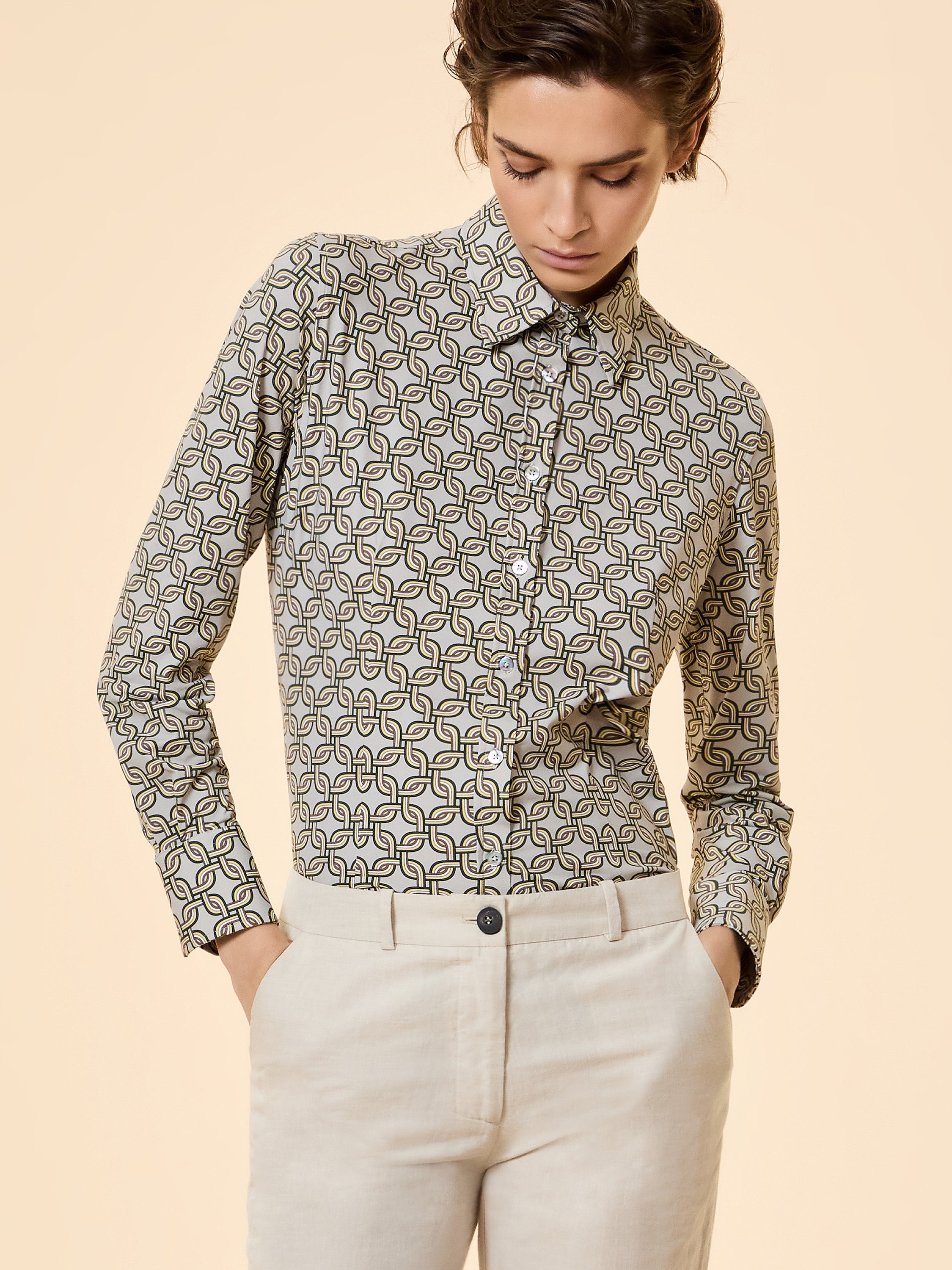 Lace Wom Shirt - RRD Roberto Ricci Designs - Official Online Store
