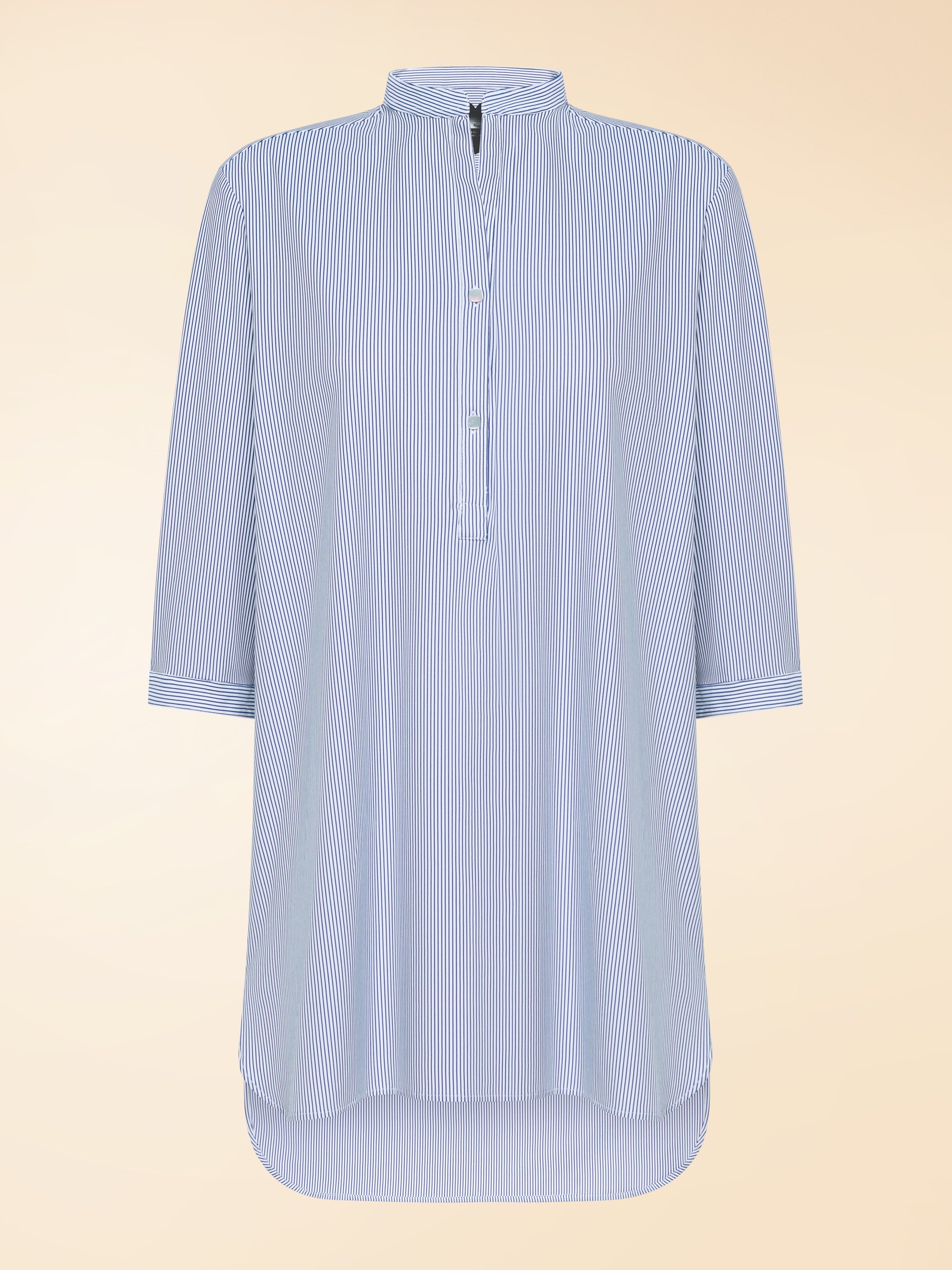 Oxford Jacquard Stripe Kor Wom Shirt - RRD Roberto Ricci Designs - Official Online Store