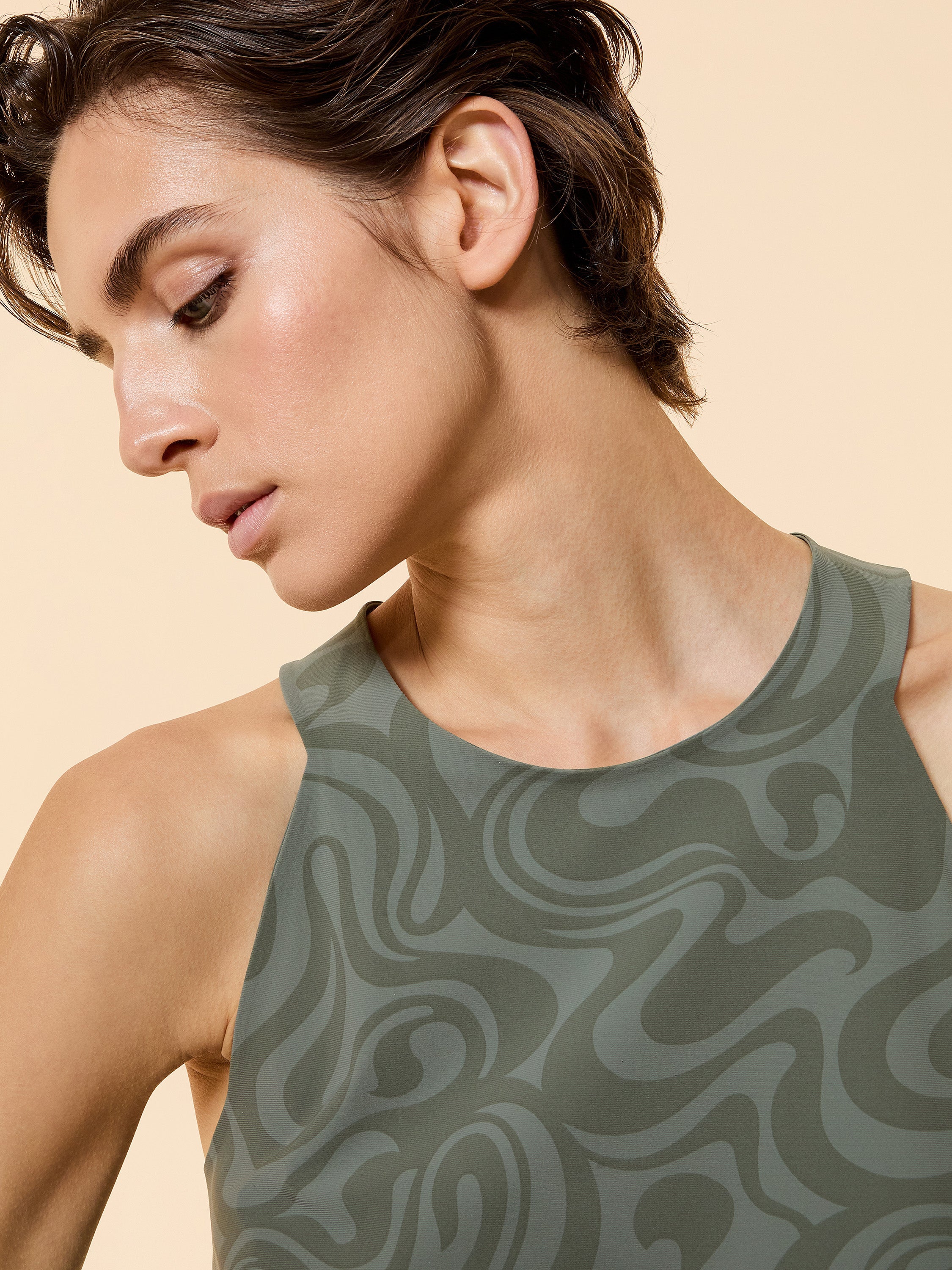 Powers Trapeze Wom Dress - RRD Roberto Ricci Designs - Official Online Store