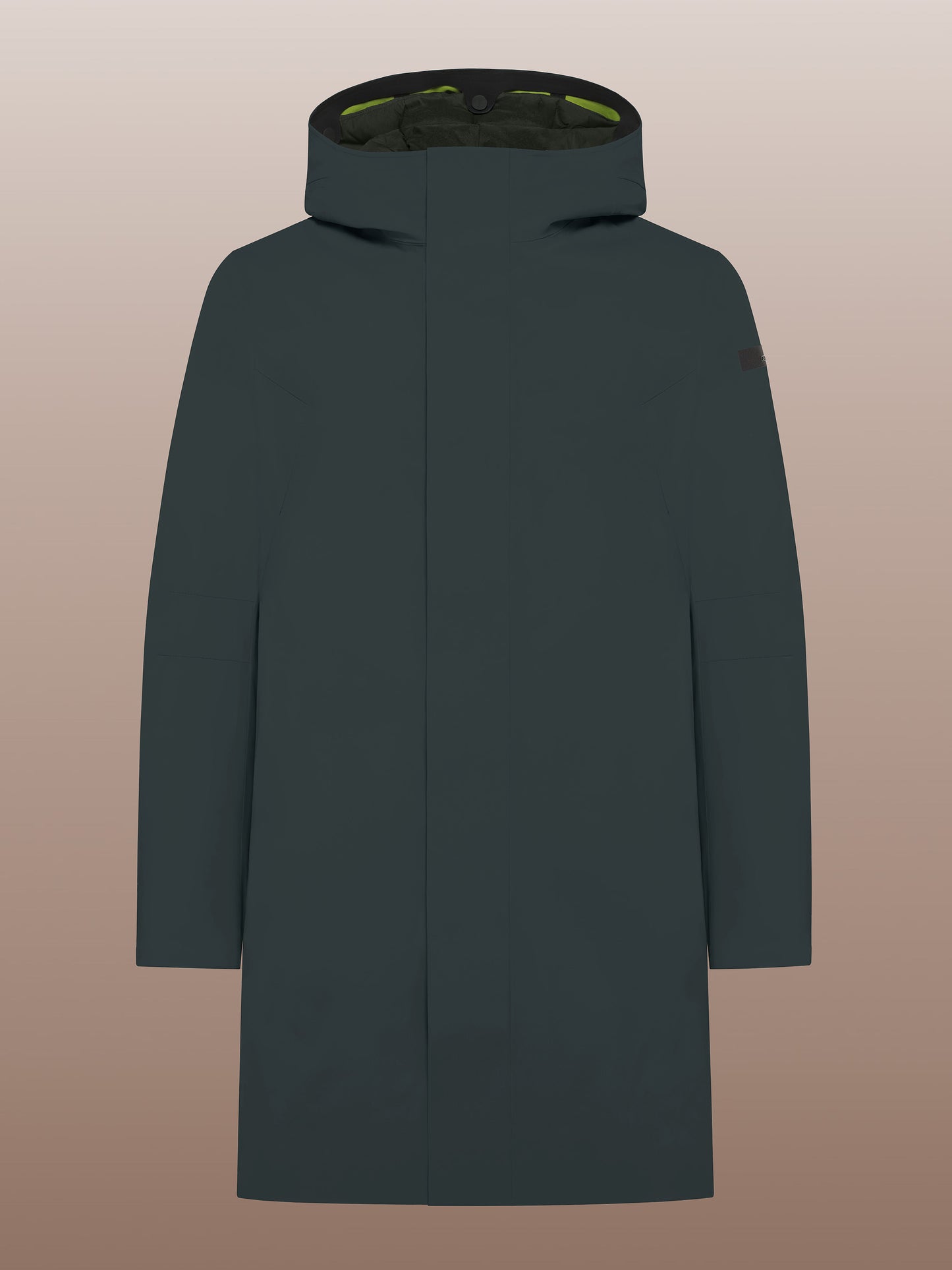 Color Detachable Parka Jkt