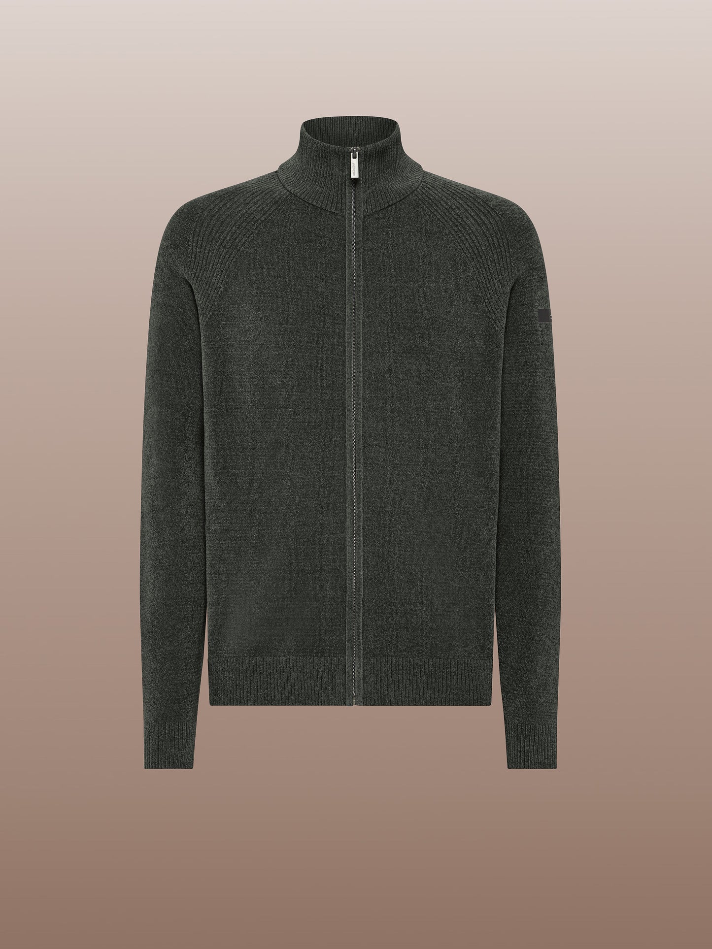 Velvet Full Zip Knit