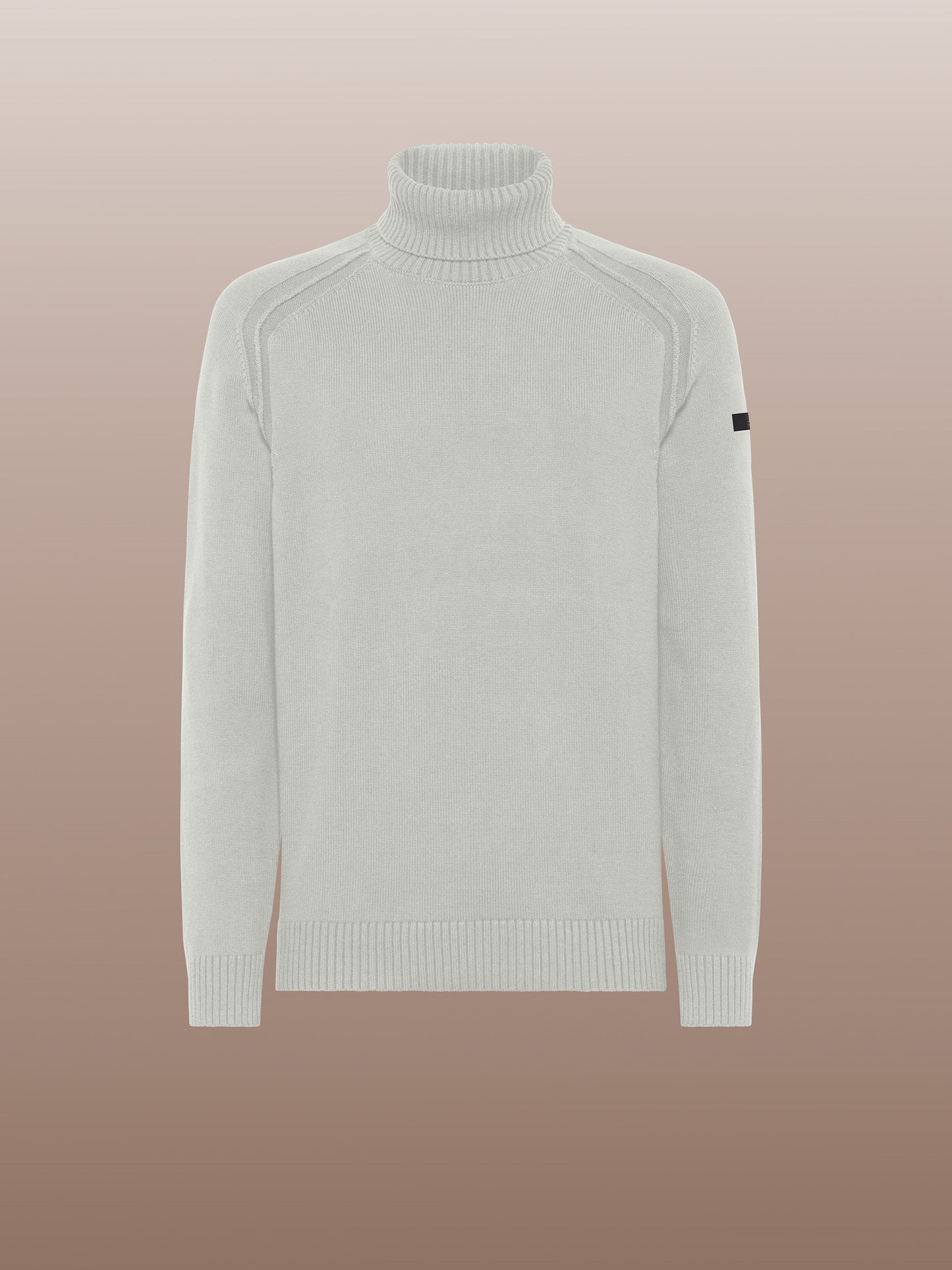 Cotton Plain Turtleneck Knit