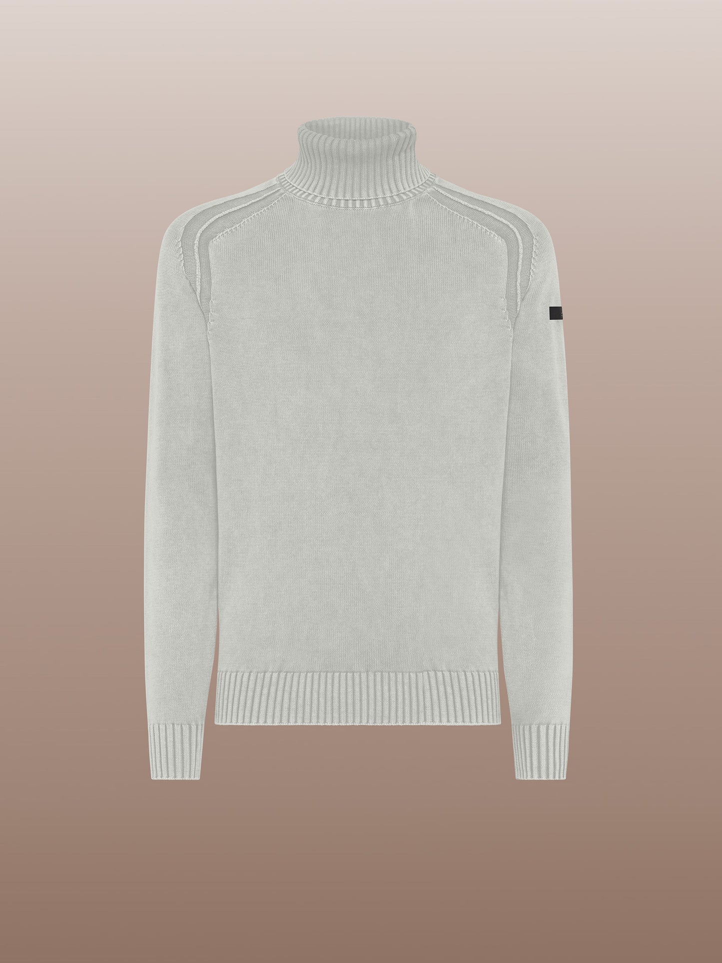 Cotton Techno Wash Turtleneck Knit