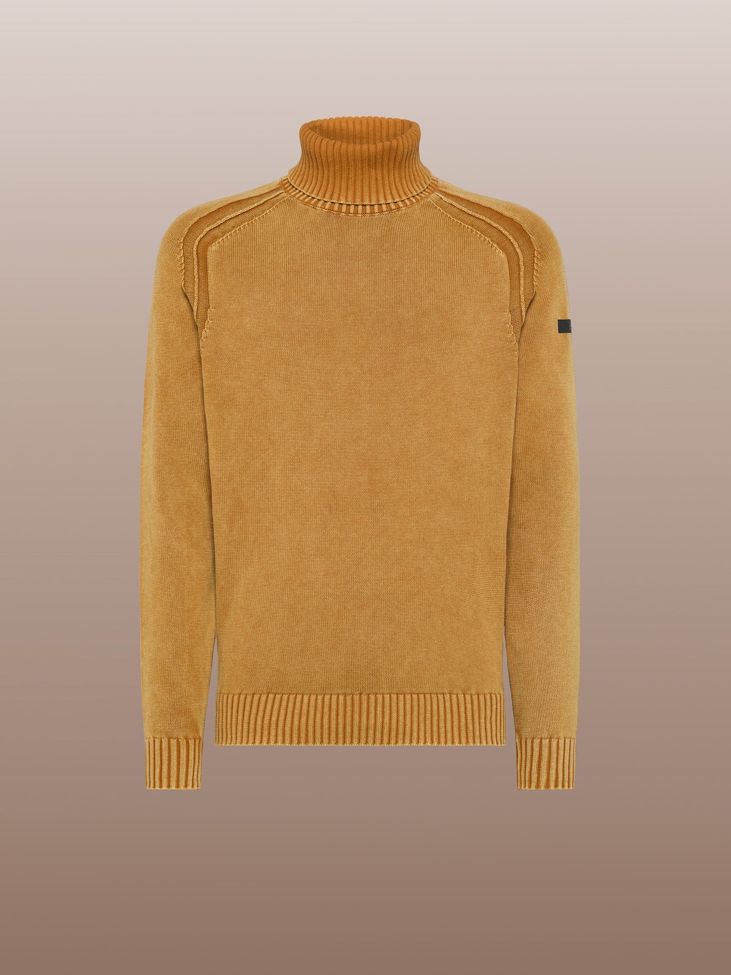 Cotton Techno Wash Turtleneck Knit