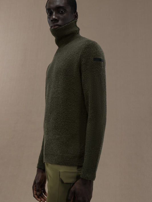 Bouclè Turtleneck Knit