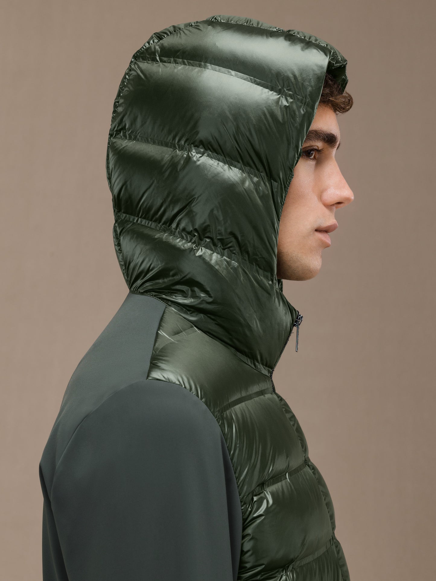 Winter Duck Hood Zip Soft Jkt