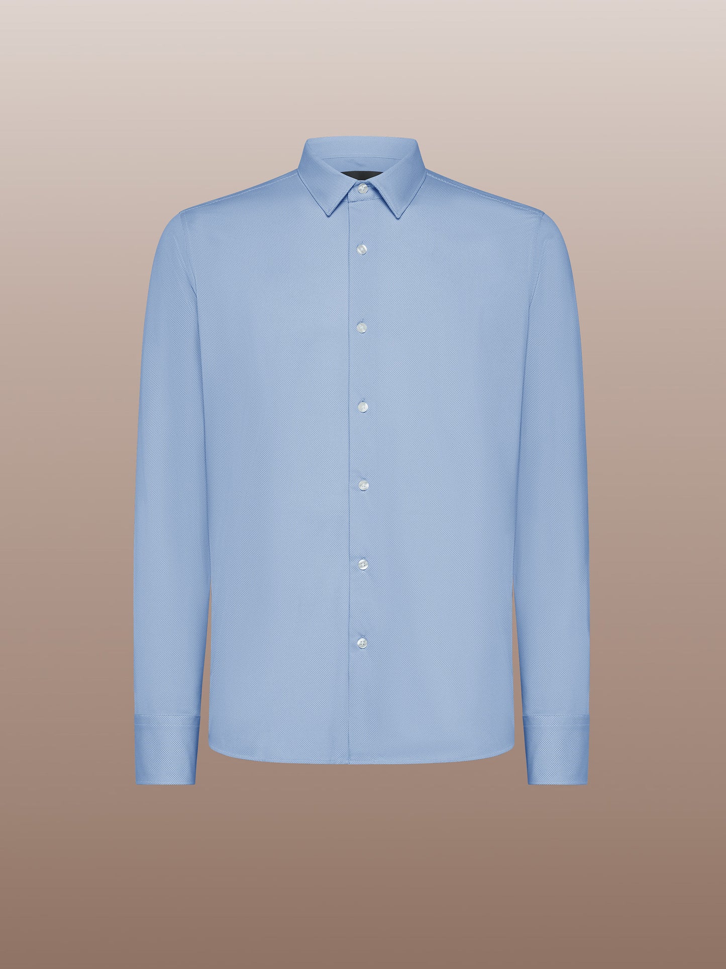 Oxford Jacquard Open Shirt