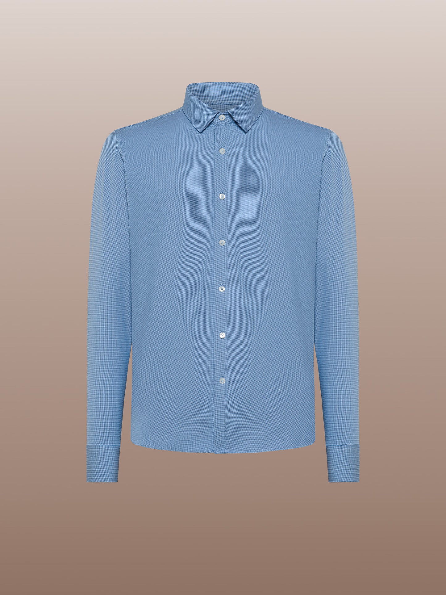 Oxford Jacquard Open Shirt