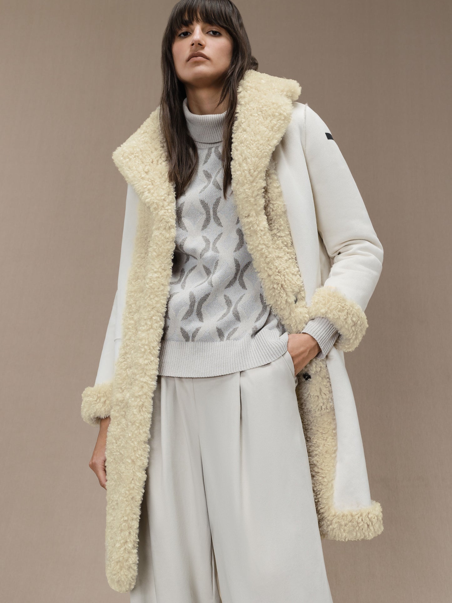 Lamb Coat Wom Jkt