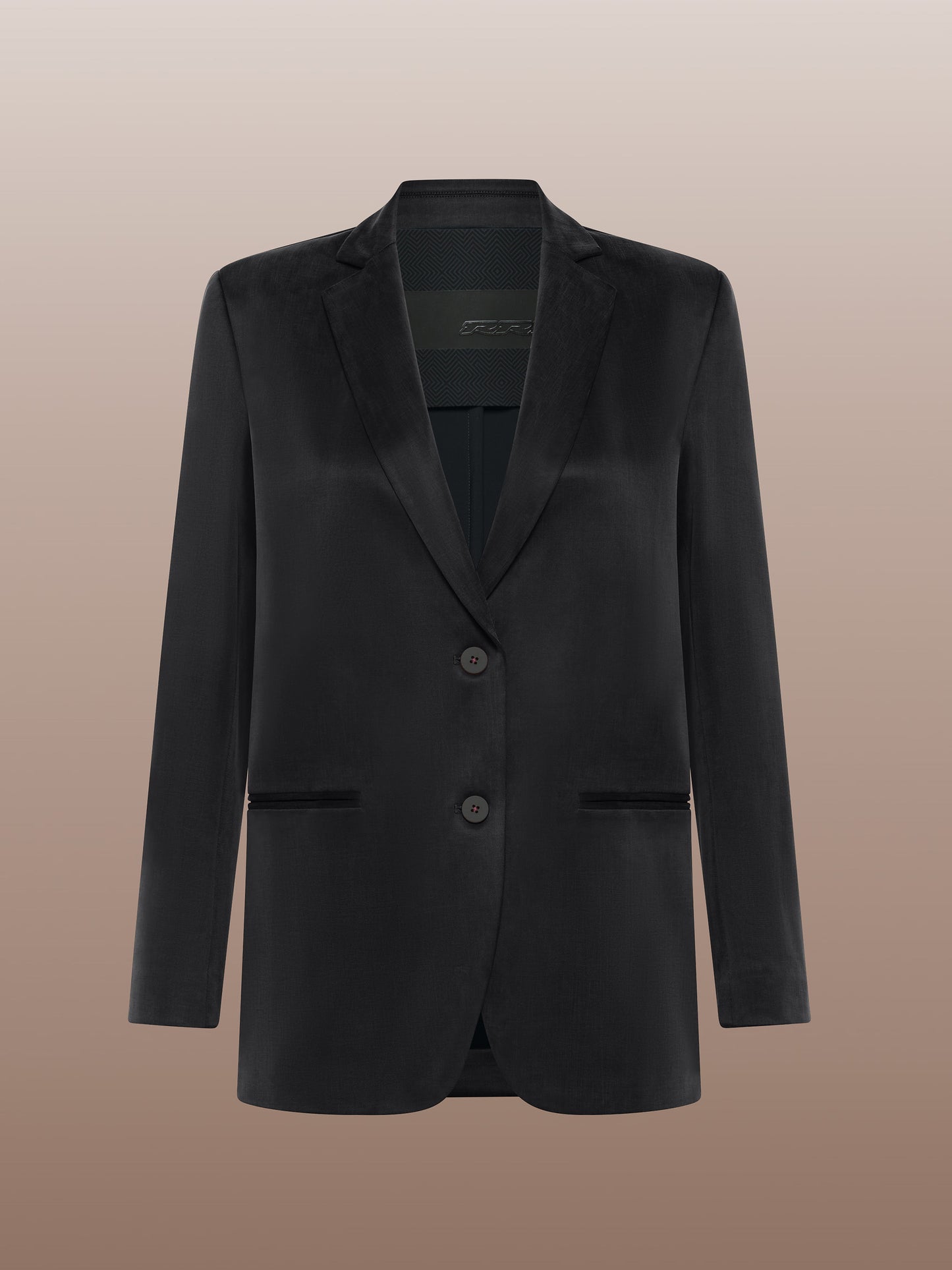 Cupro Boyfriend Wom Blazer