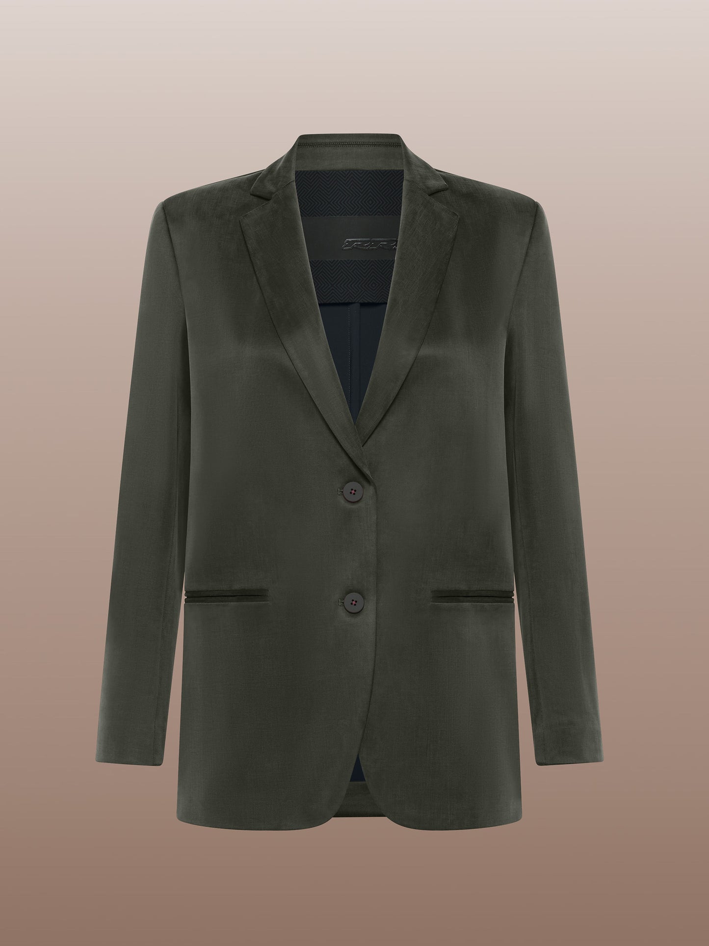 Cupro Boyfriend Wom Blazer