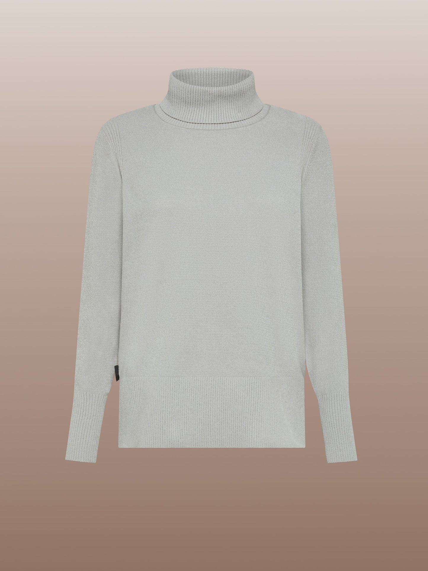 Velvet Vent Turtleneck Wom Knit