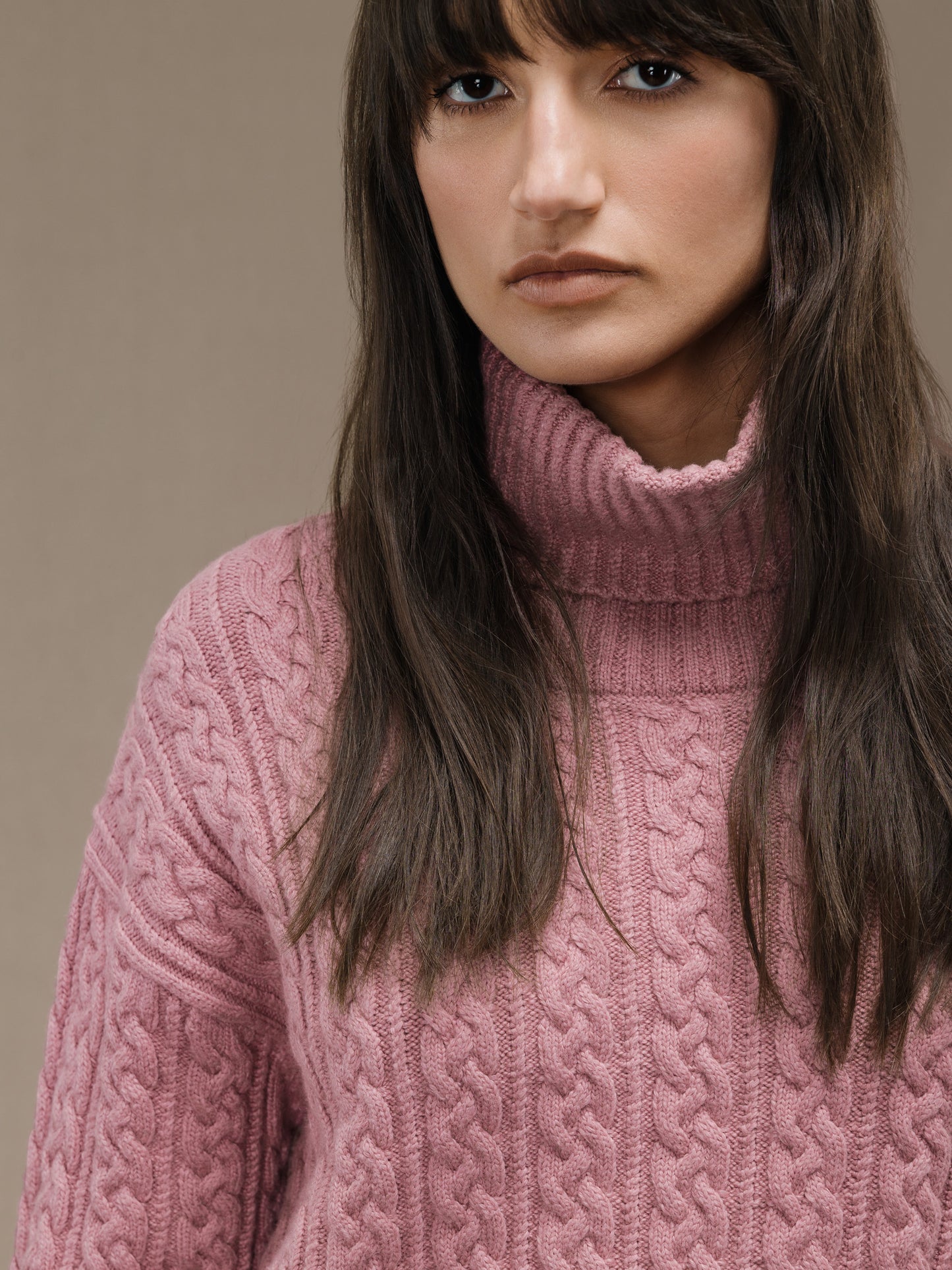 Casco Fish Turtleneck Wom Knit