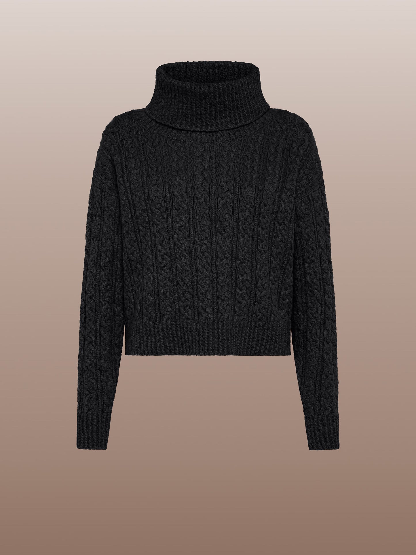 Casco Fish Turtleneck Wom Knit