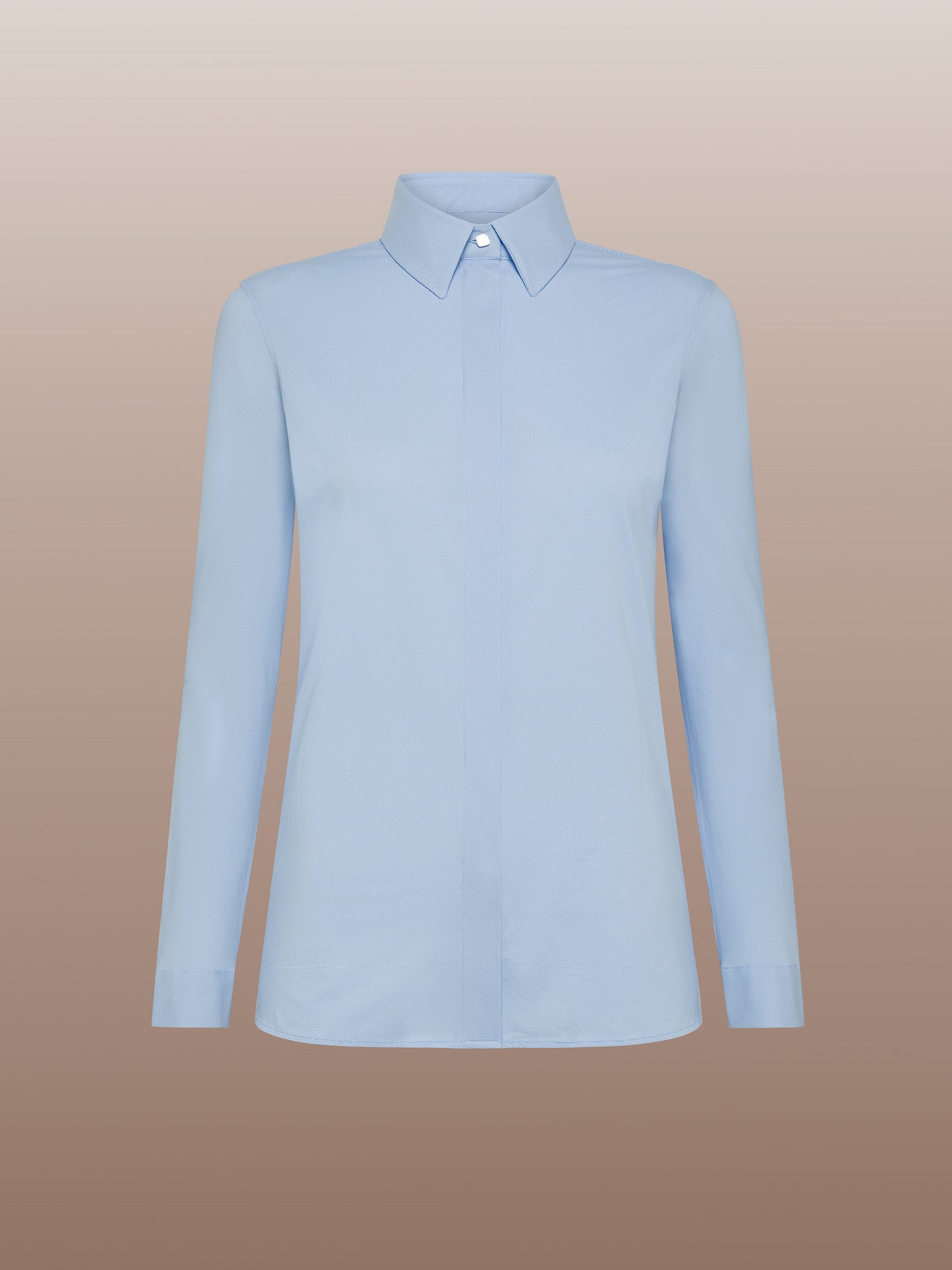 Oxford Jacquard Plain Wom Shirt