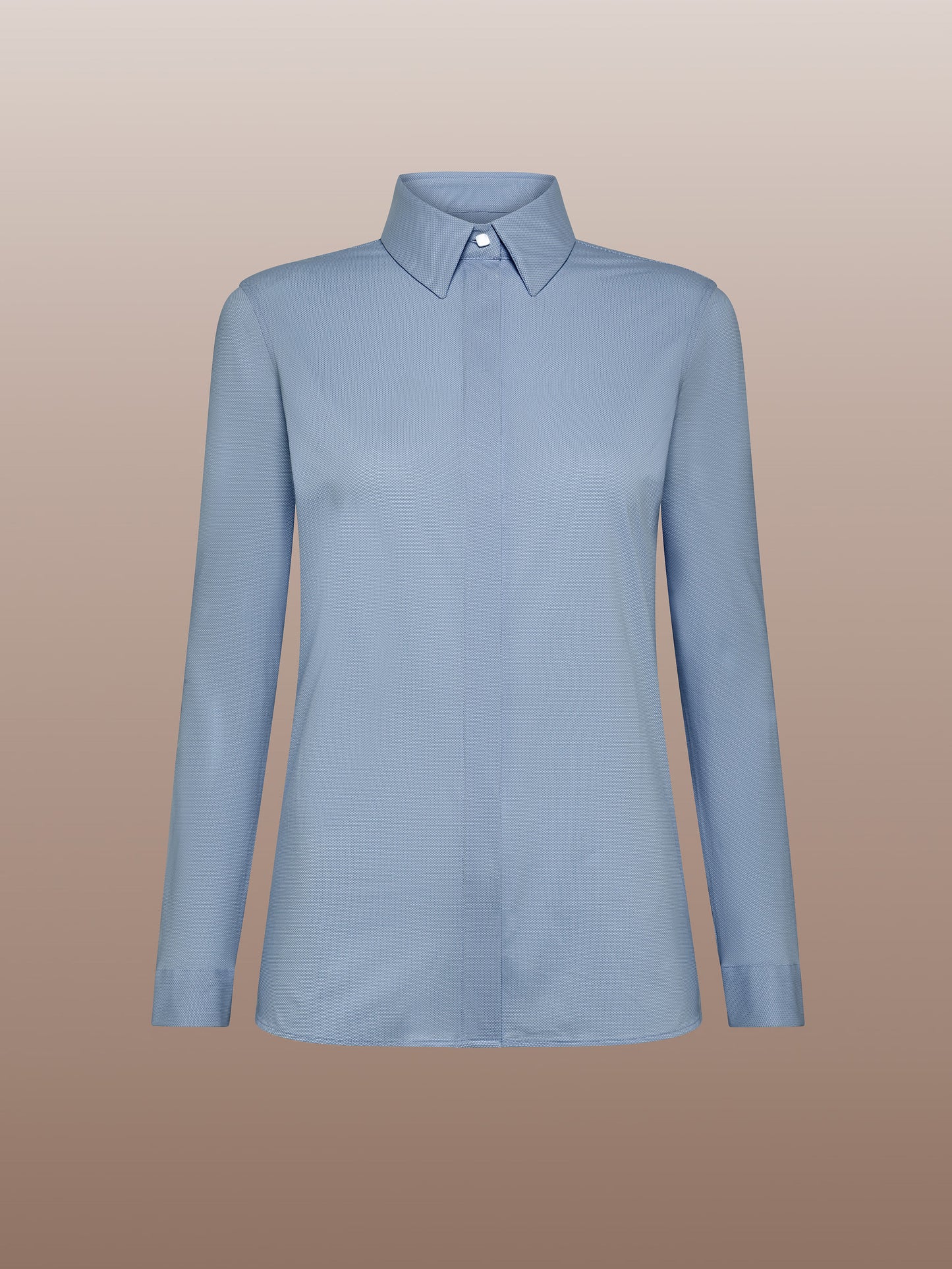 Oxford Jacquard Plain Wom Shirt