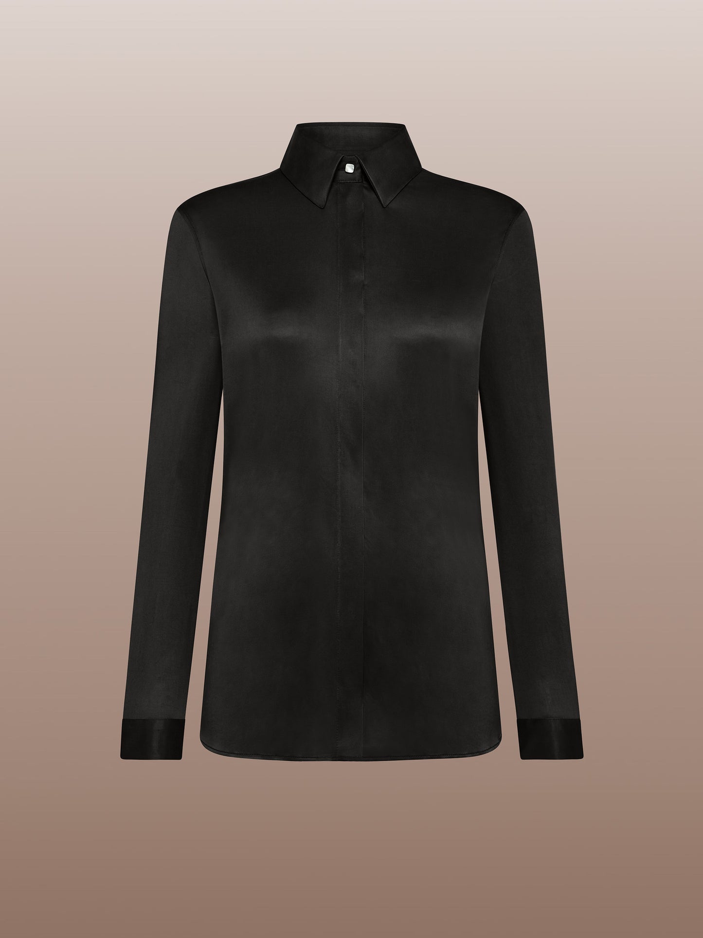 Cupro Plain Wom Shirt