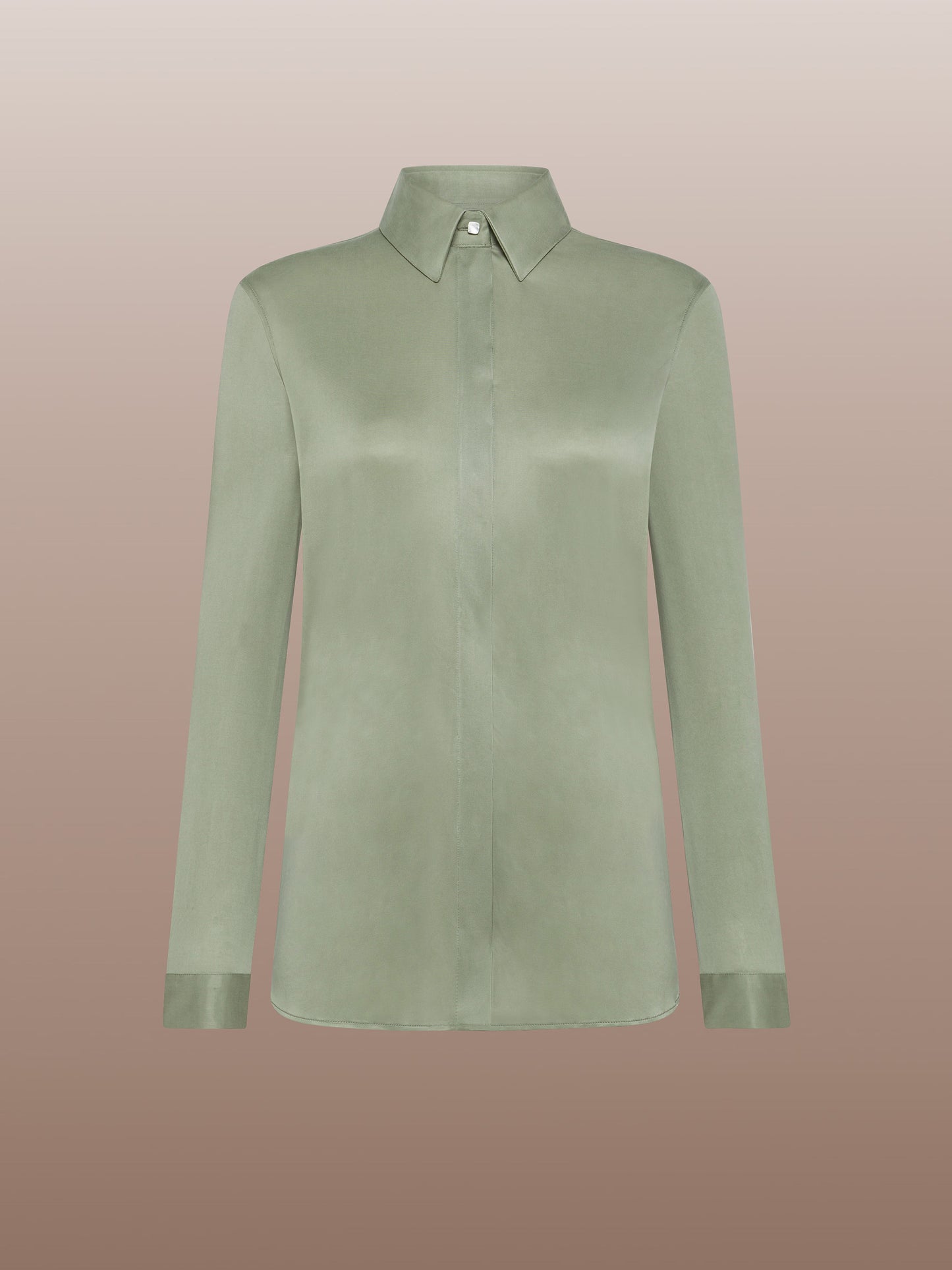 Cupro Plain Wom Shirt