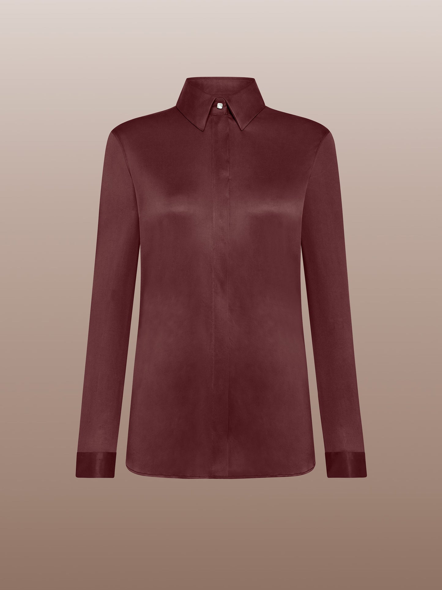 Cupro Plain Wom Shirt